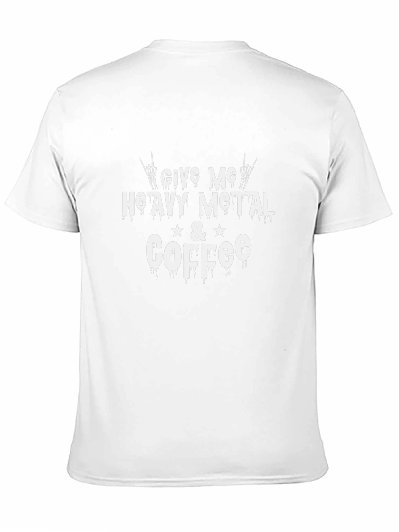 Give Me Heavy Metal & Coffee Black Tee