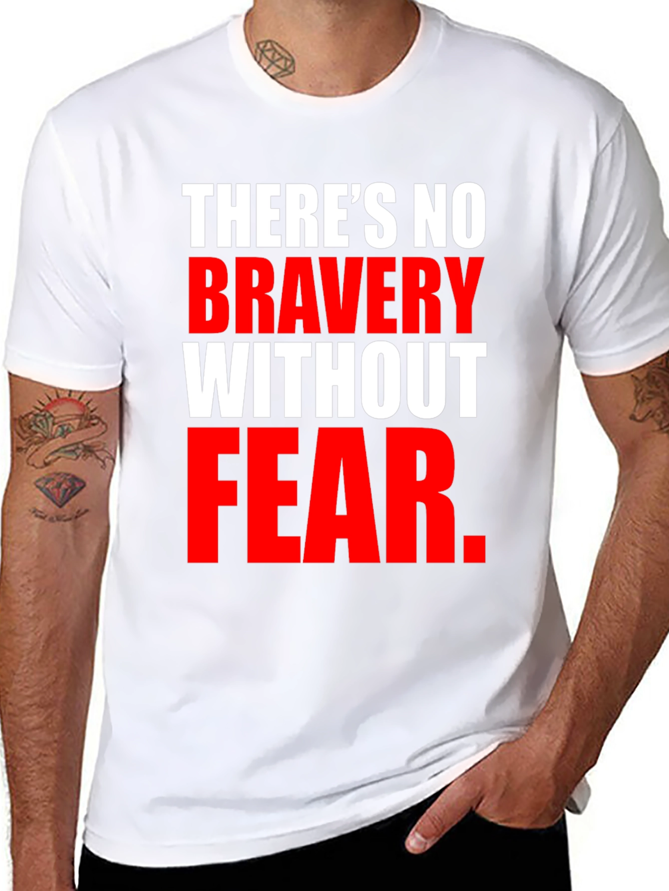 Bravery Without Fear Graphic T-Shirt