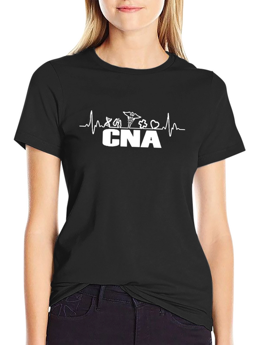 CNA Heartbeat T-Shirt - Certified Nursing Assistant Tee