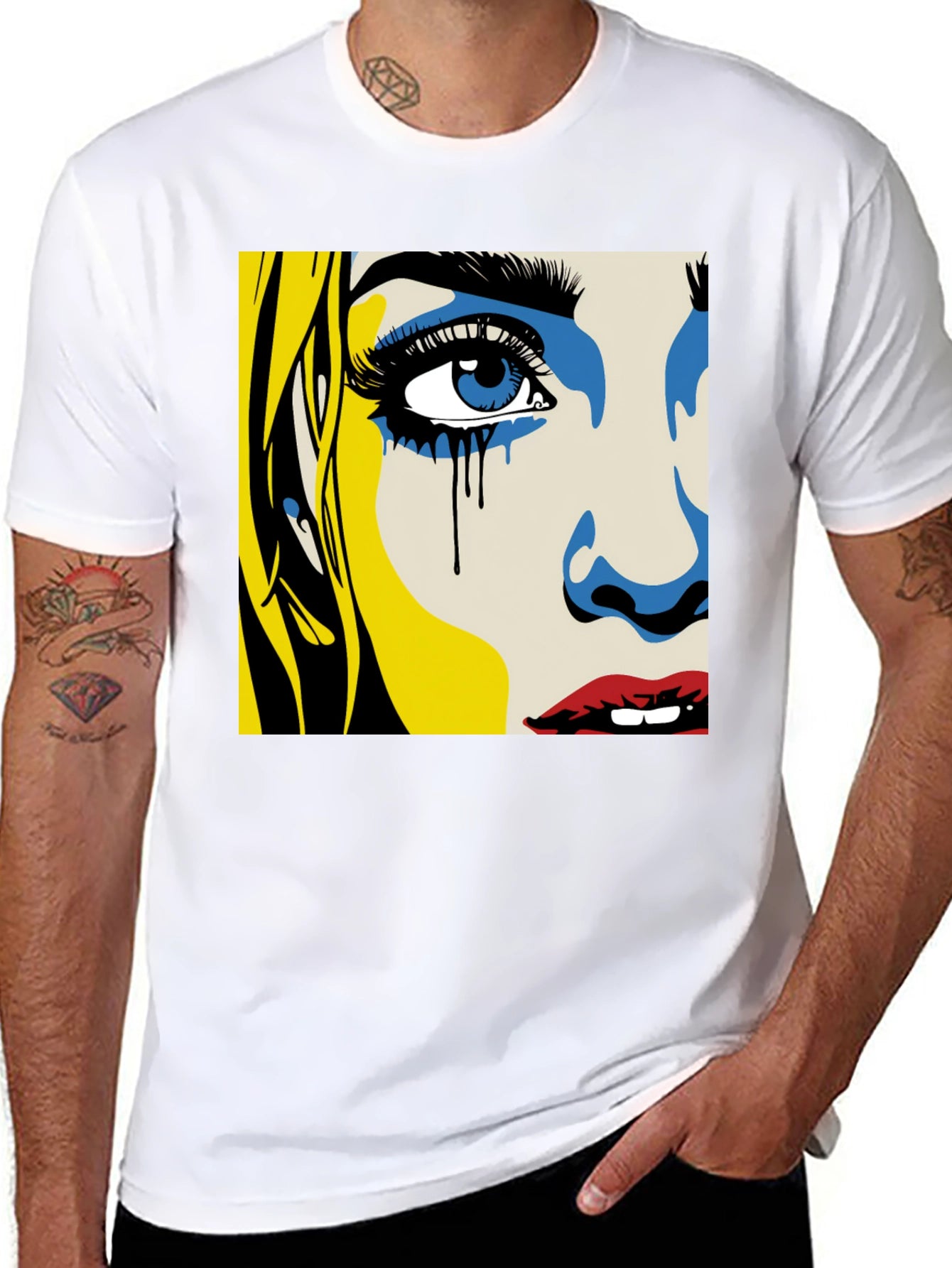 Pop Art Tears T-Shirt