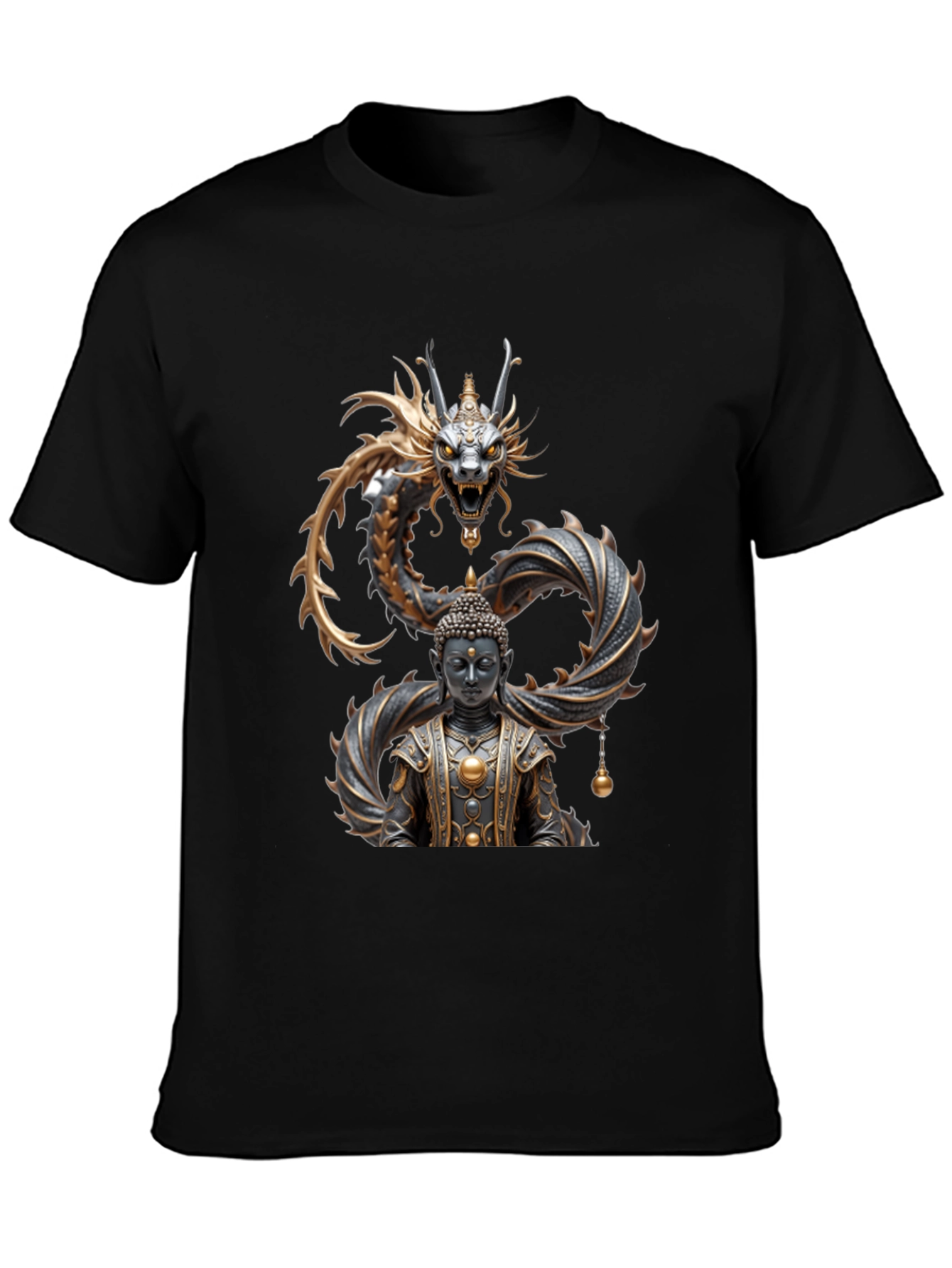 Dragon Buddha Graphic Tee
