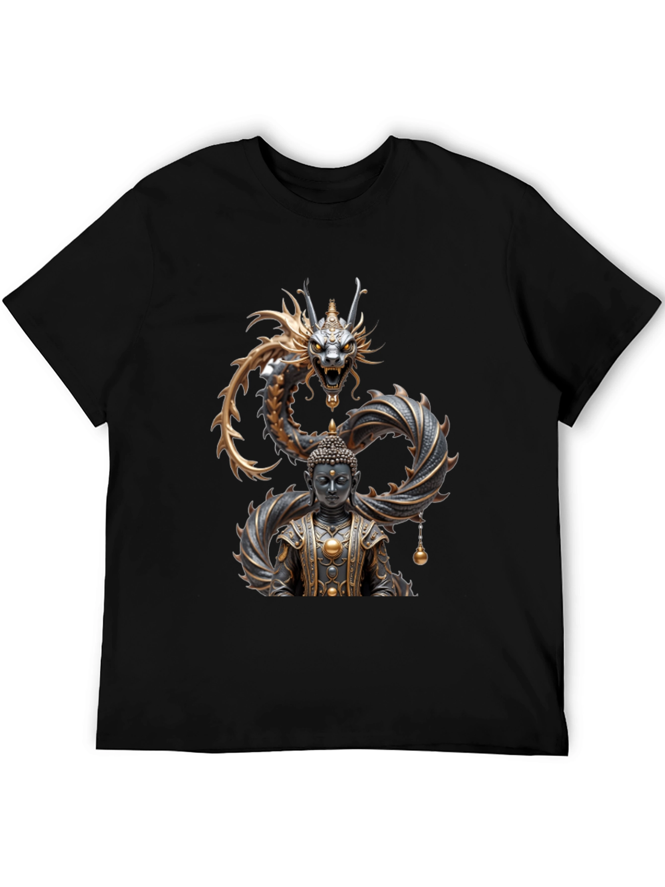 Dragon Buddha Graphic Tee