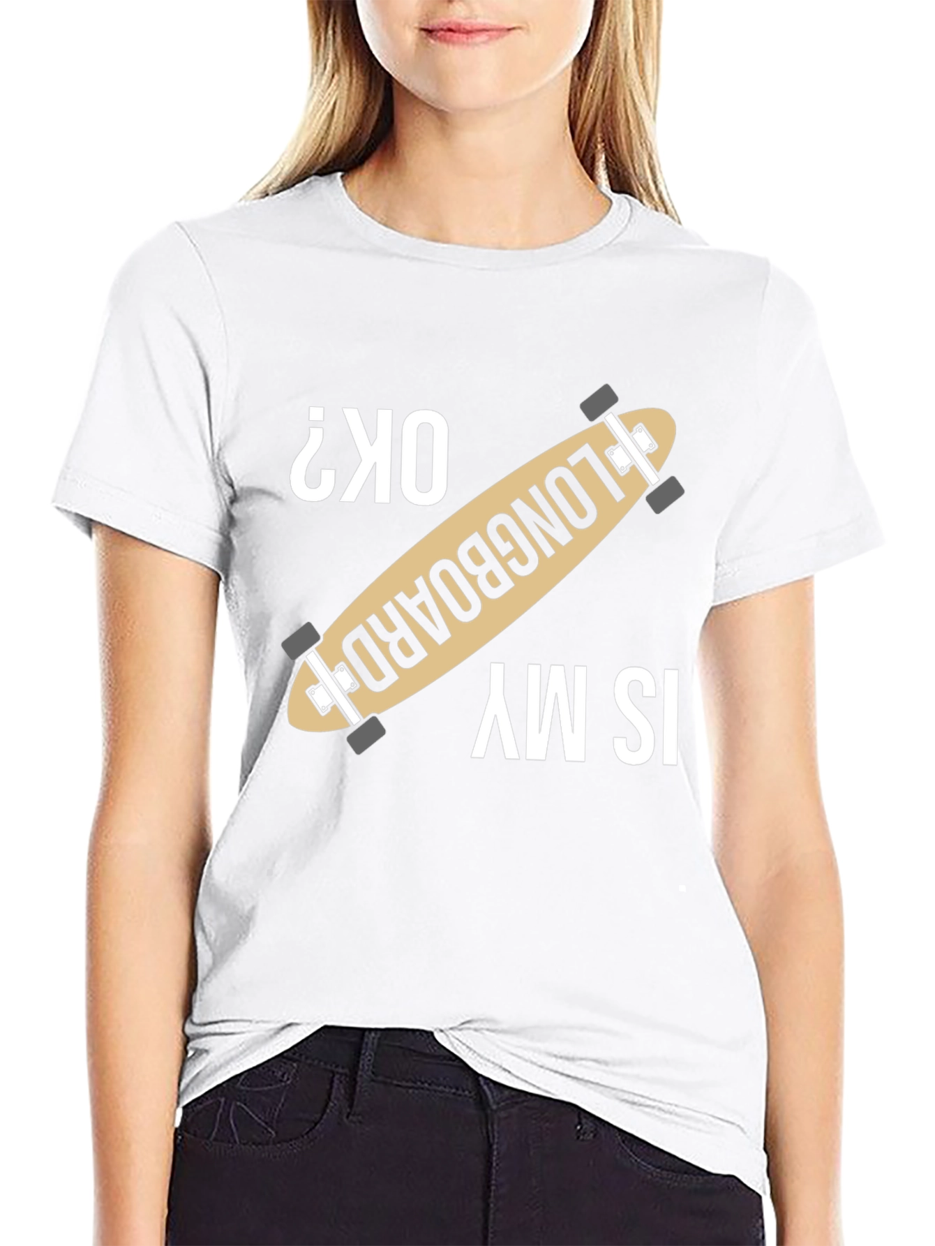 Longboard OK? Graphic Tee - Skater Style