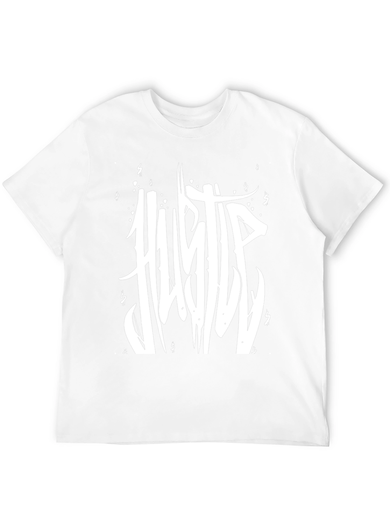 Hustle Graphic Print Black T-Shirt