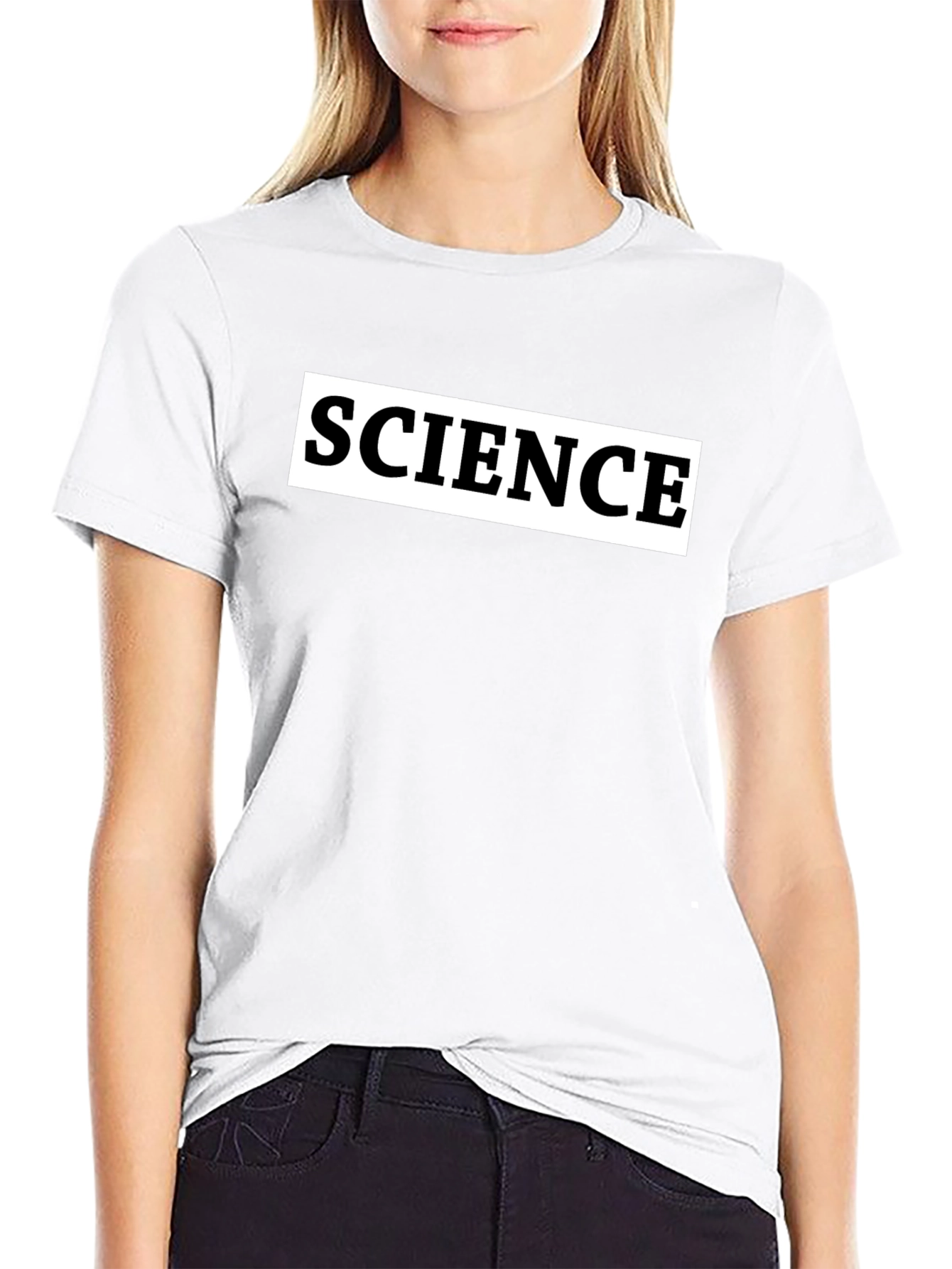 Science Graphic T-Shirt - Comfortable Black Tee