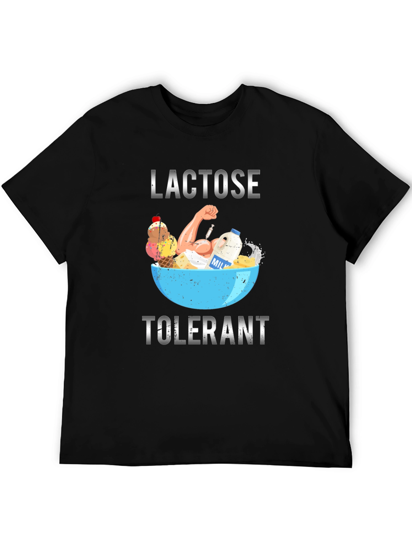 Lactose Tolerant Graphic T-Shirt