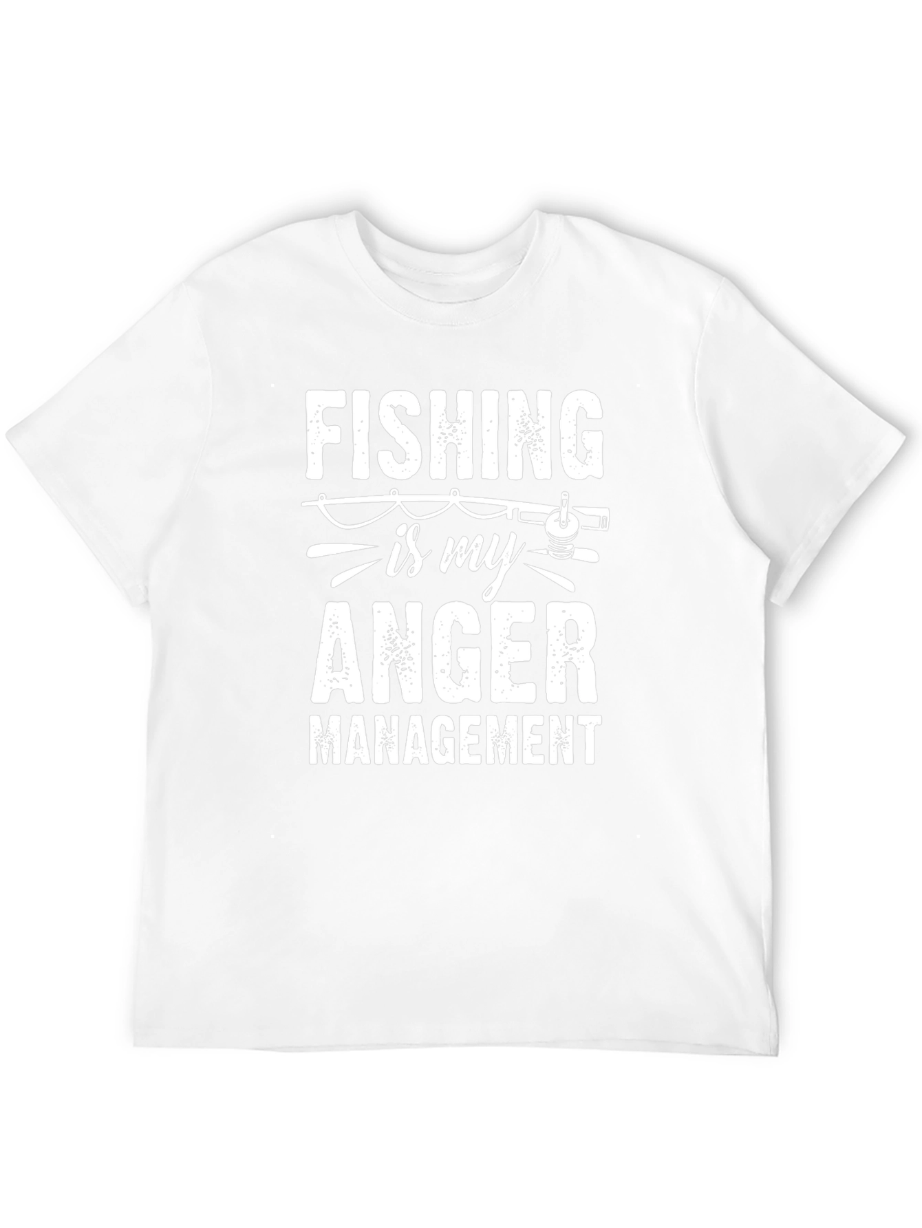 Fishing is My Anger Management Graphic T-Shirt