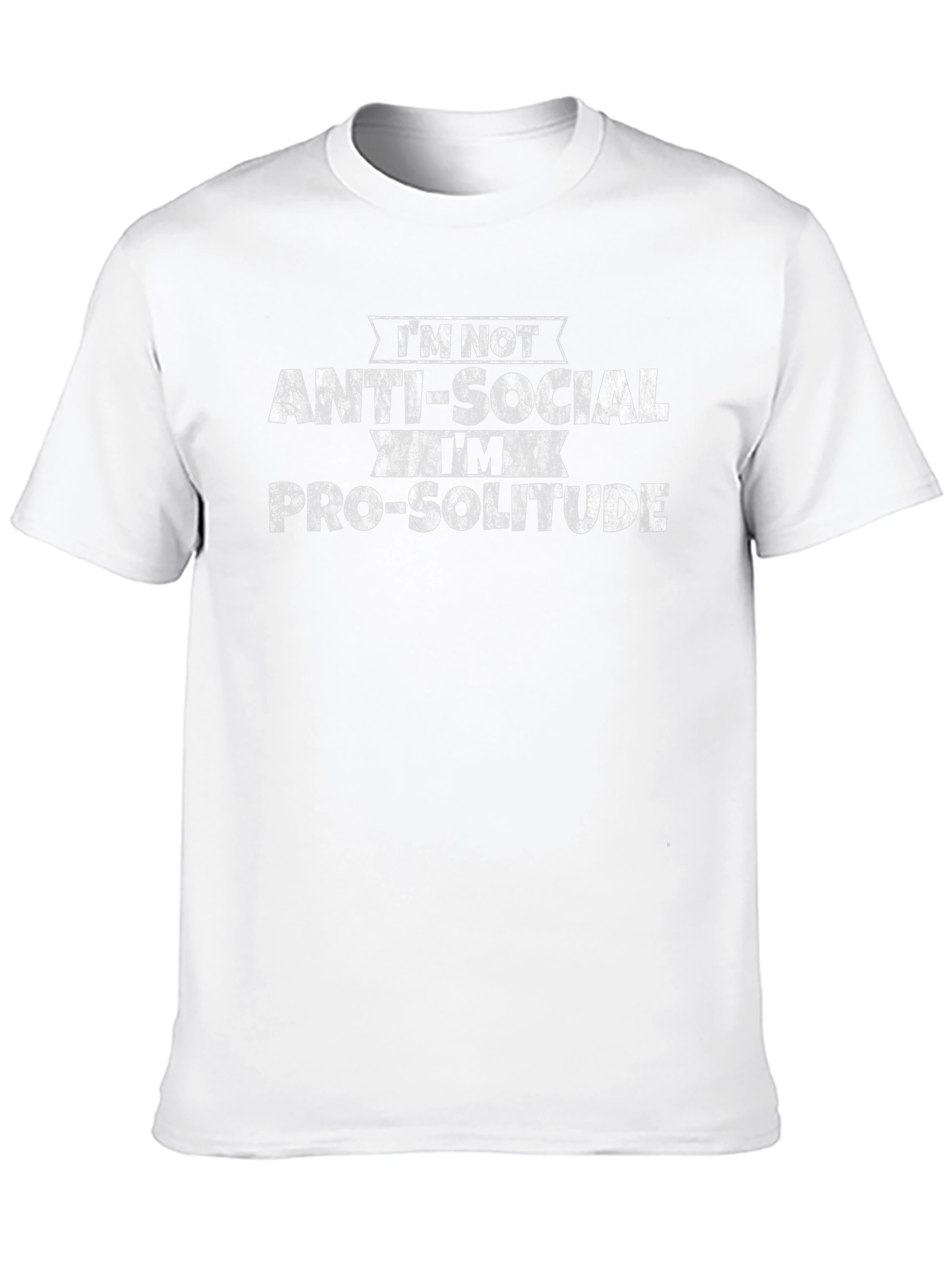 Anti-Social Pro-Solitude Graphic Tee