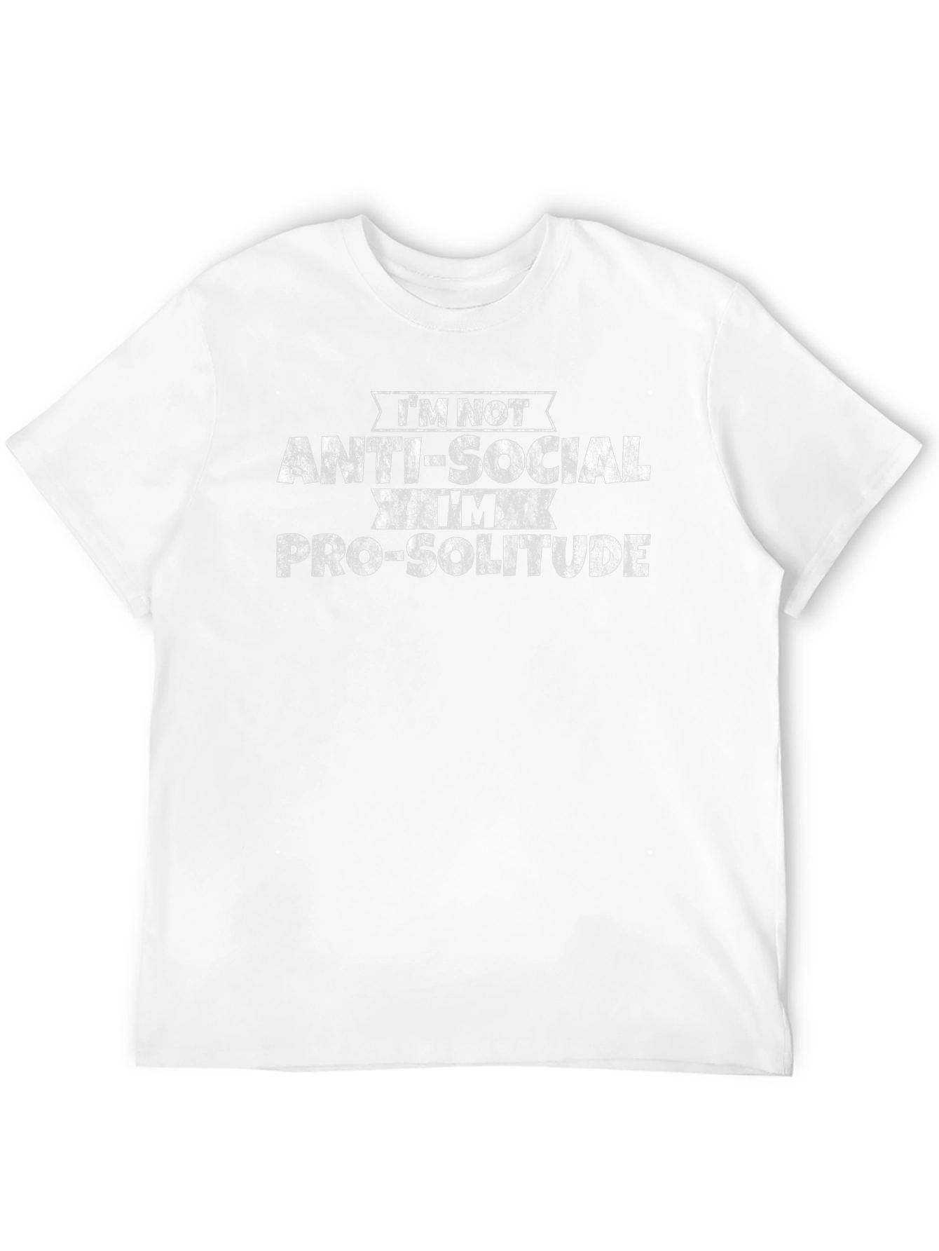 Anti-Social Pro-Solitude Graphic Tee