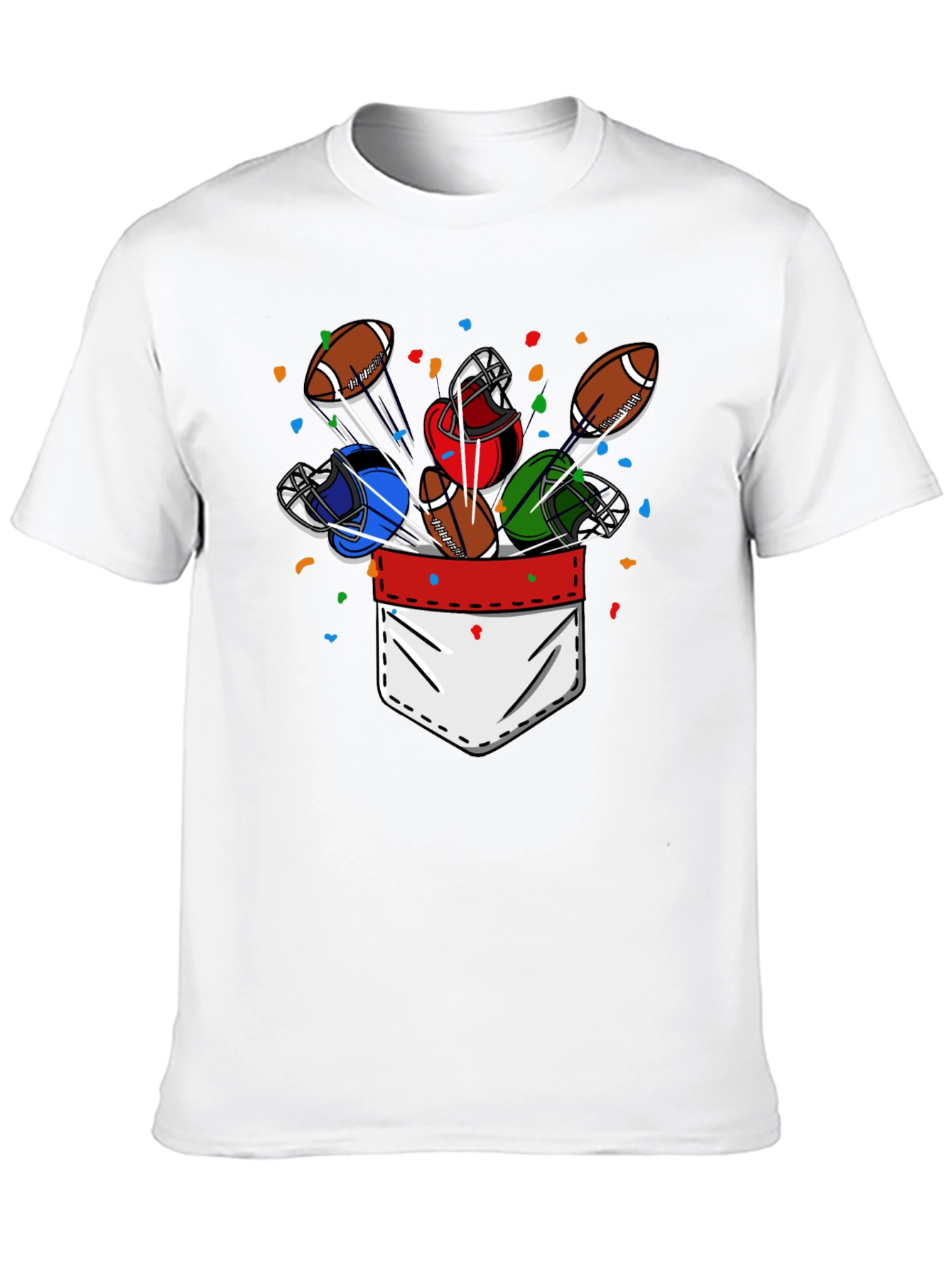 Football Pocket T-Shirt