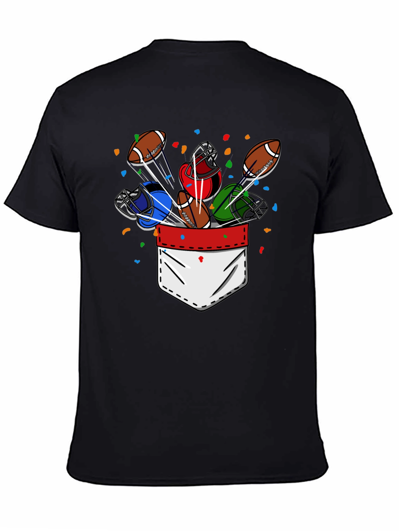 Football Pocket T-Shirt