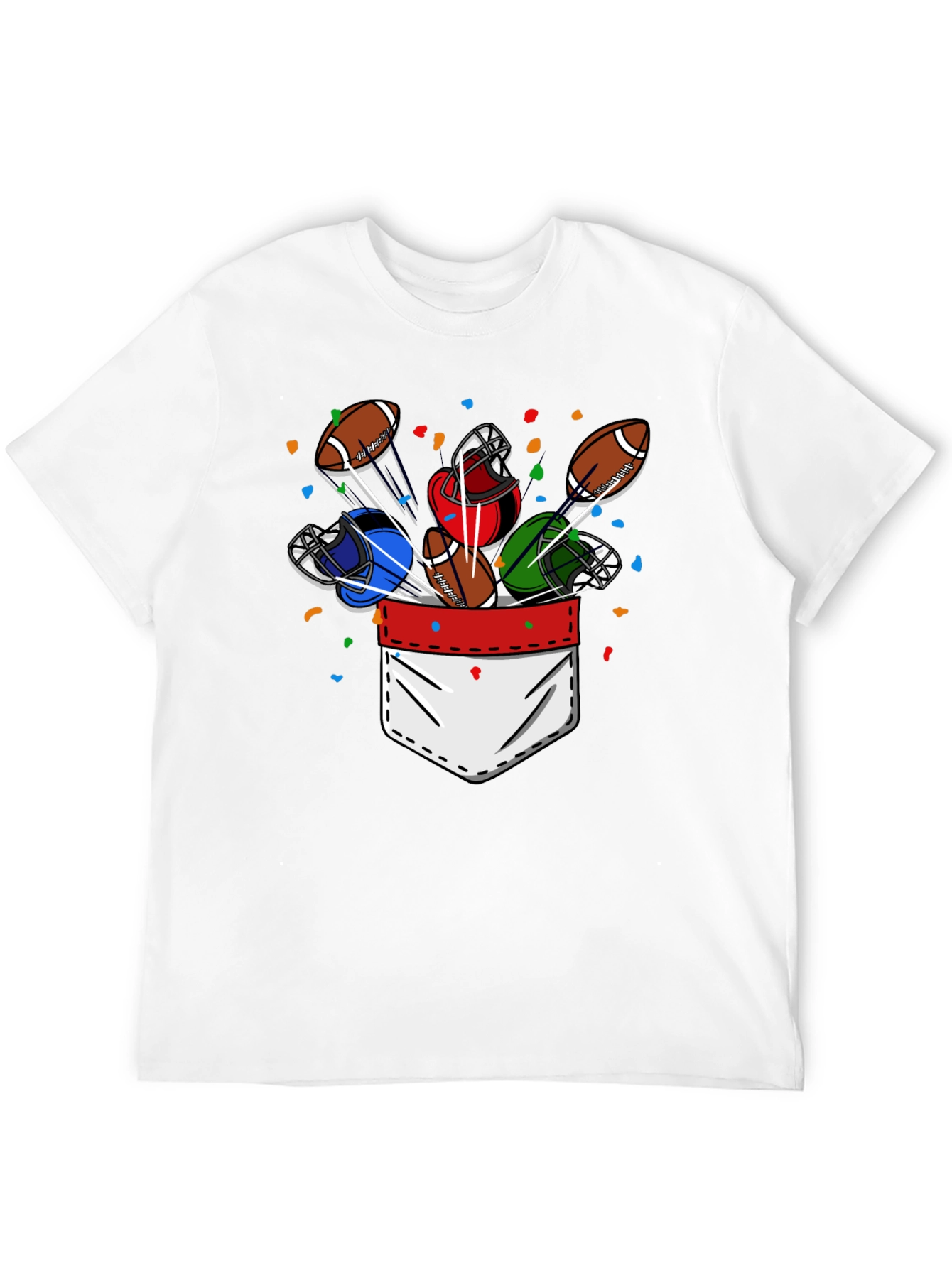 Football Pocket T-Shirt