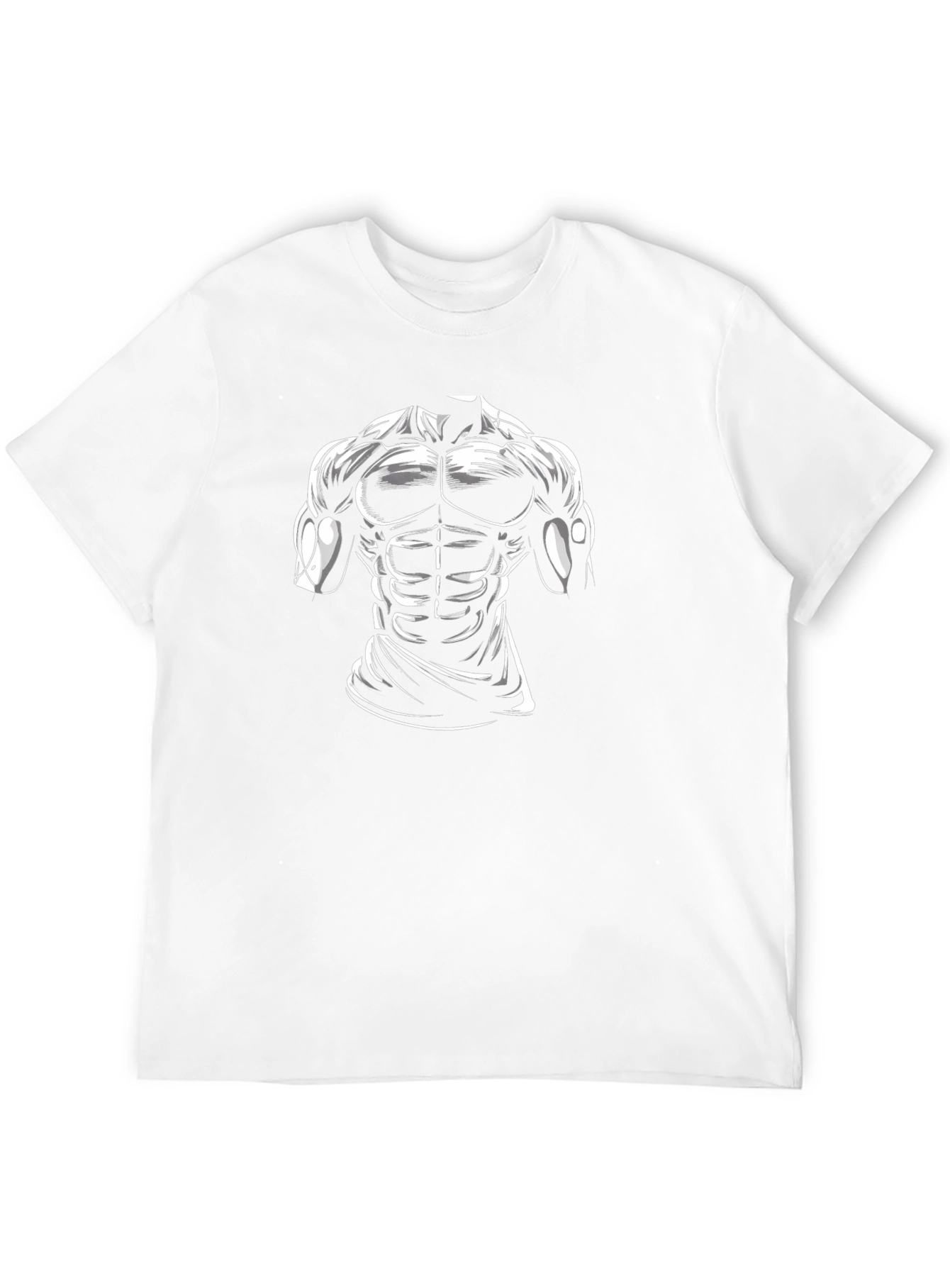 Funny Muscled Chest T-Shirt