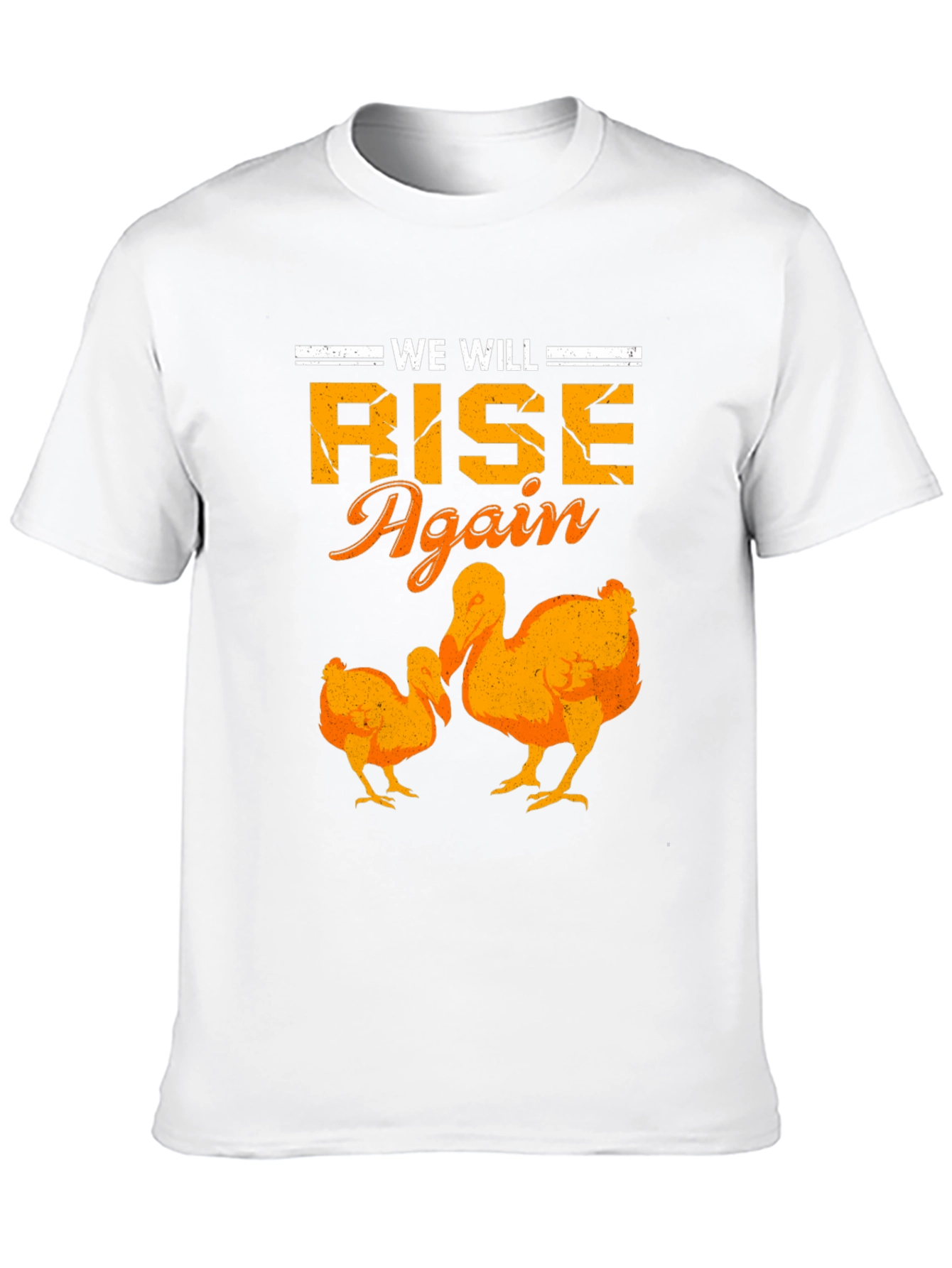 We Will Rise Again Dodo Bird Graphic T-Shirt