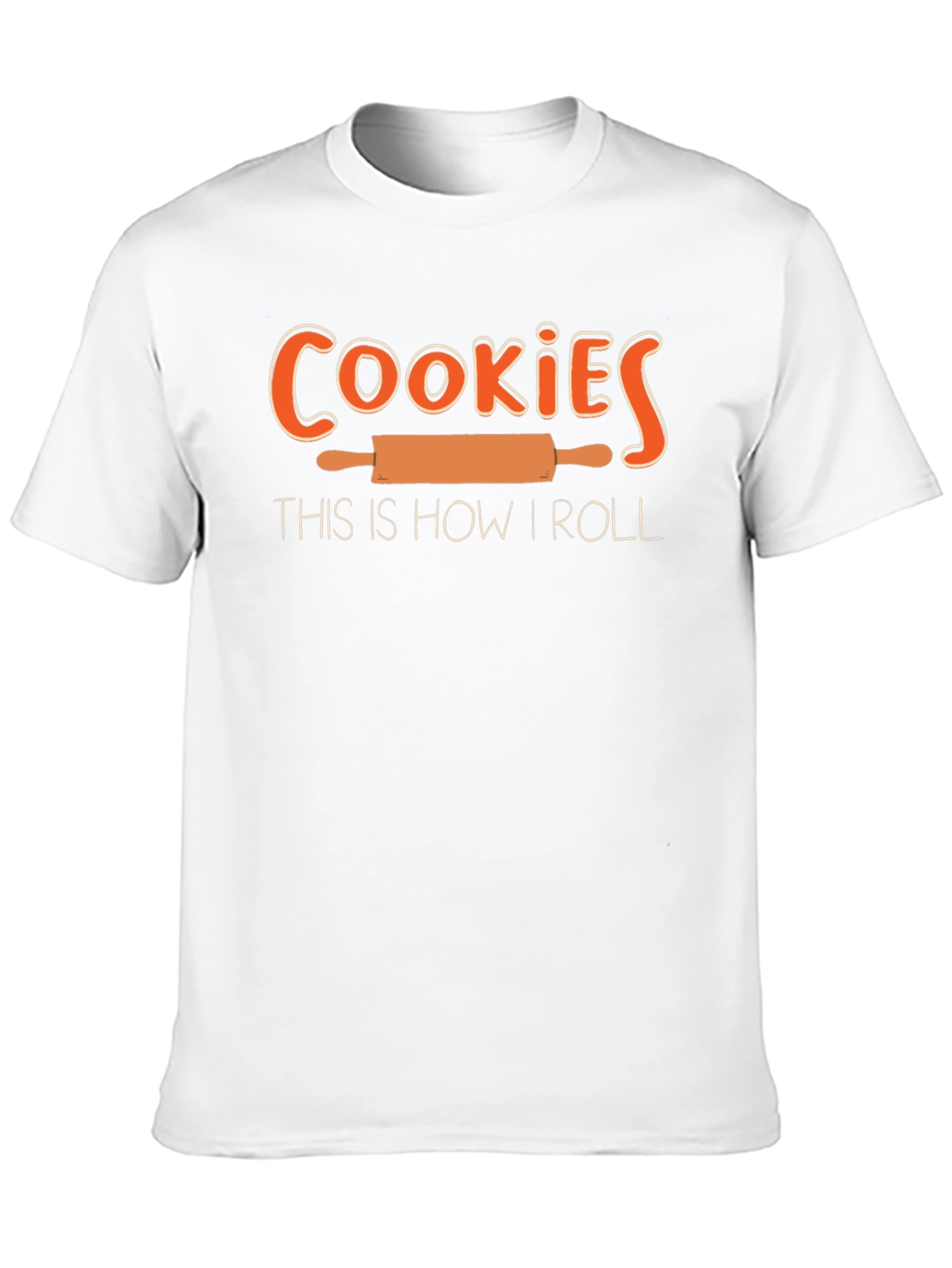 Cookies This is How I Roll T-Shirt - Black