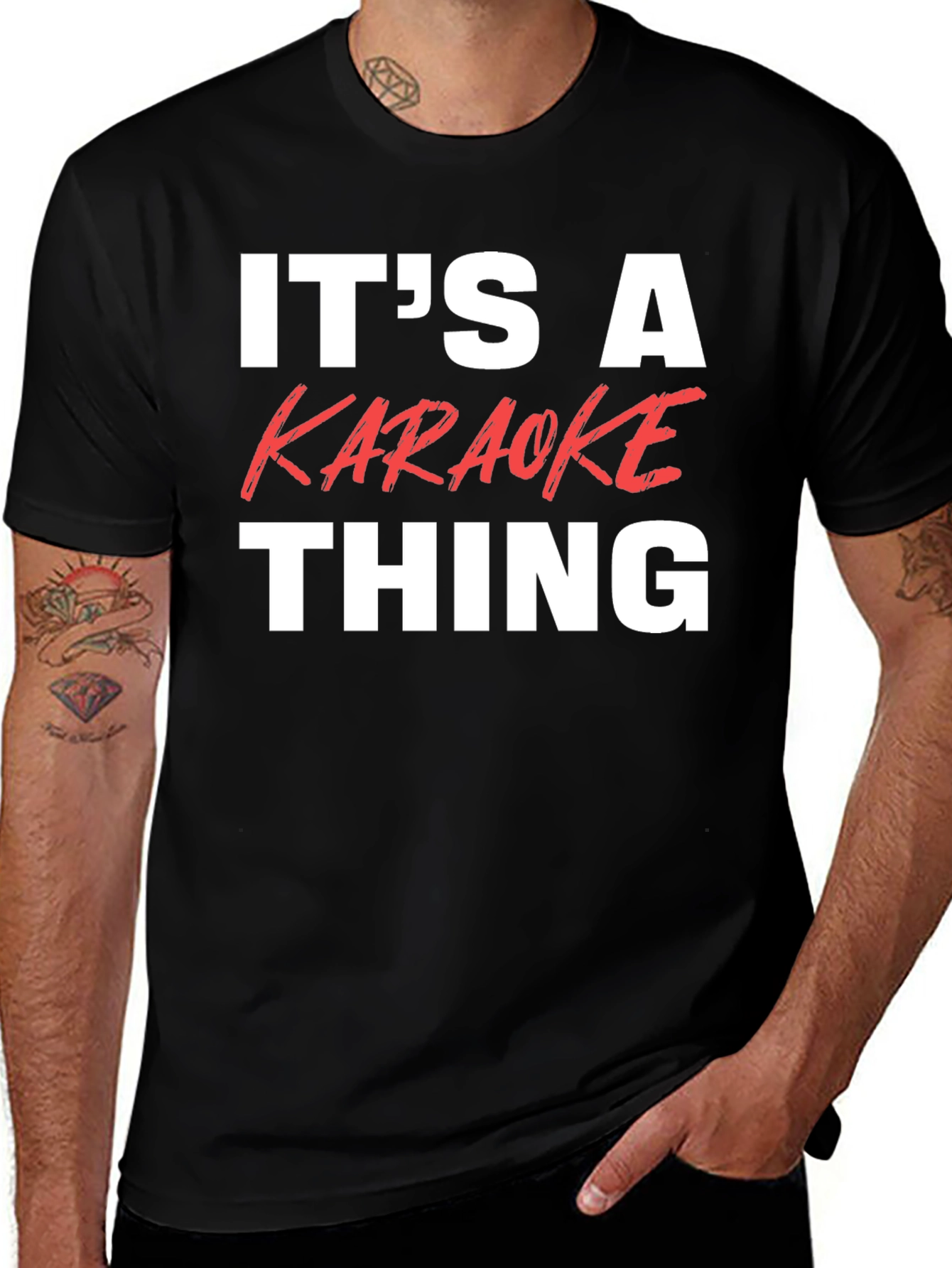 Its A Karaoke Thing T-Shirt - Music Lover Tee