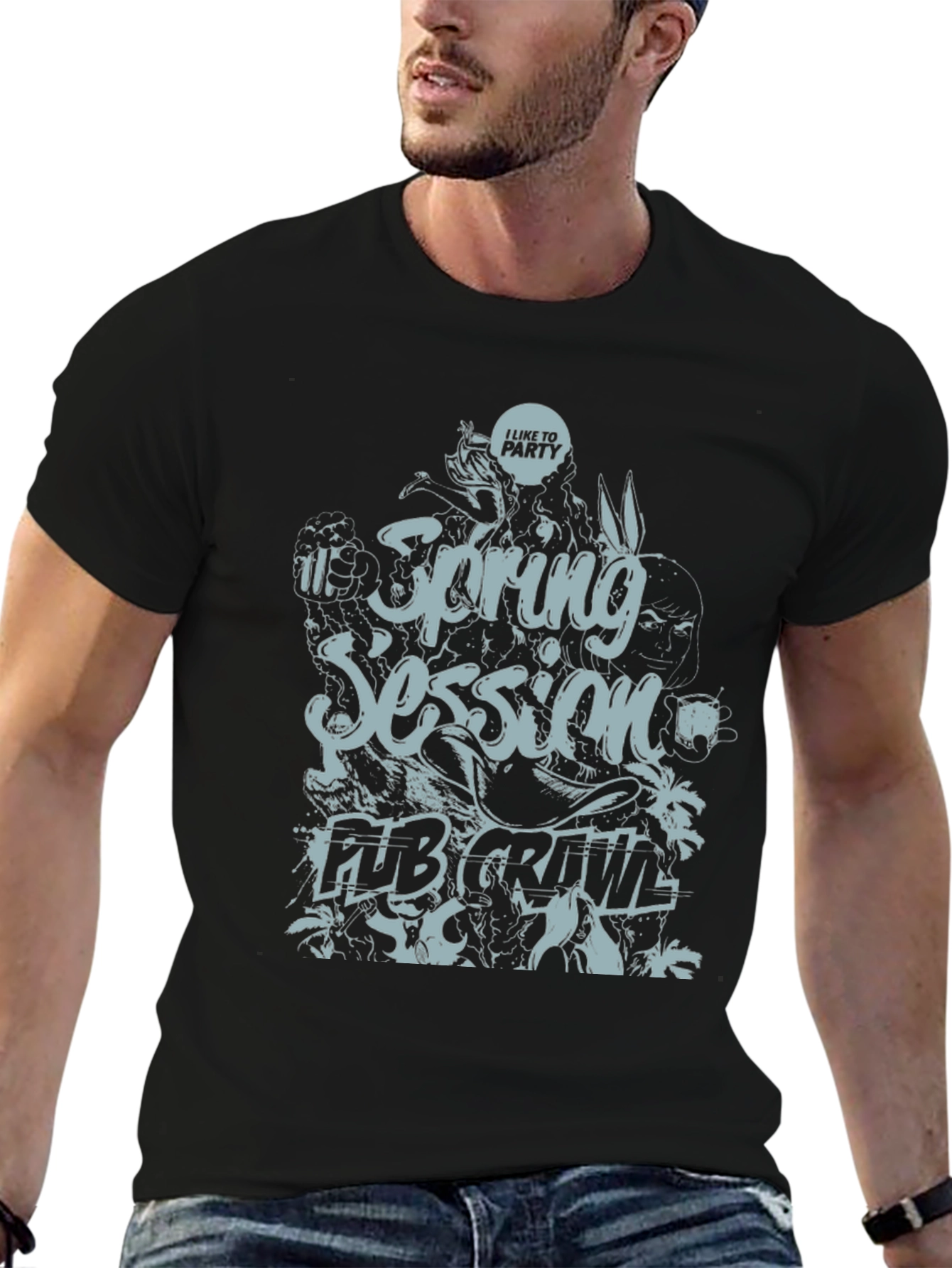 Spring Session Pub Crawl Graphic Tee