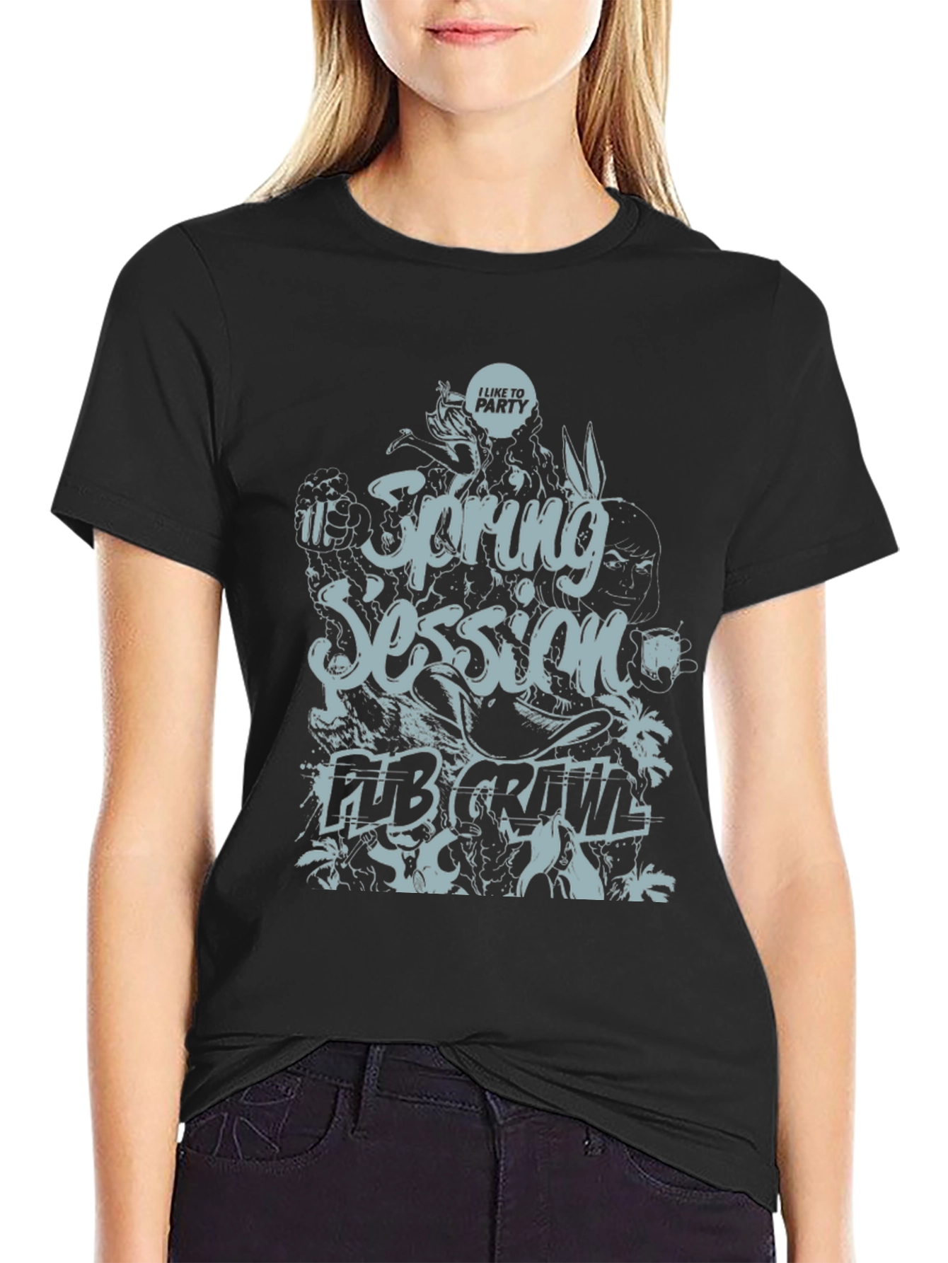 Spring Session Pub Crawl Graphic Tee