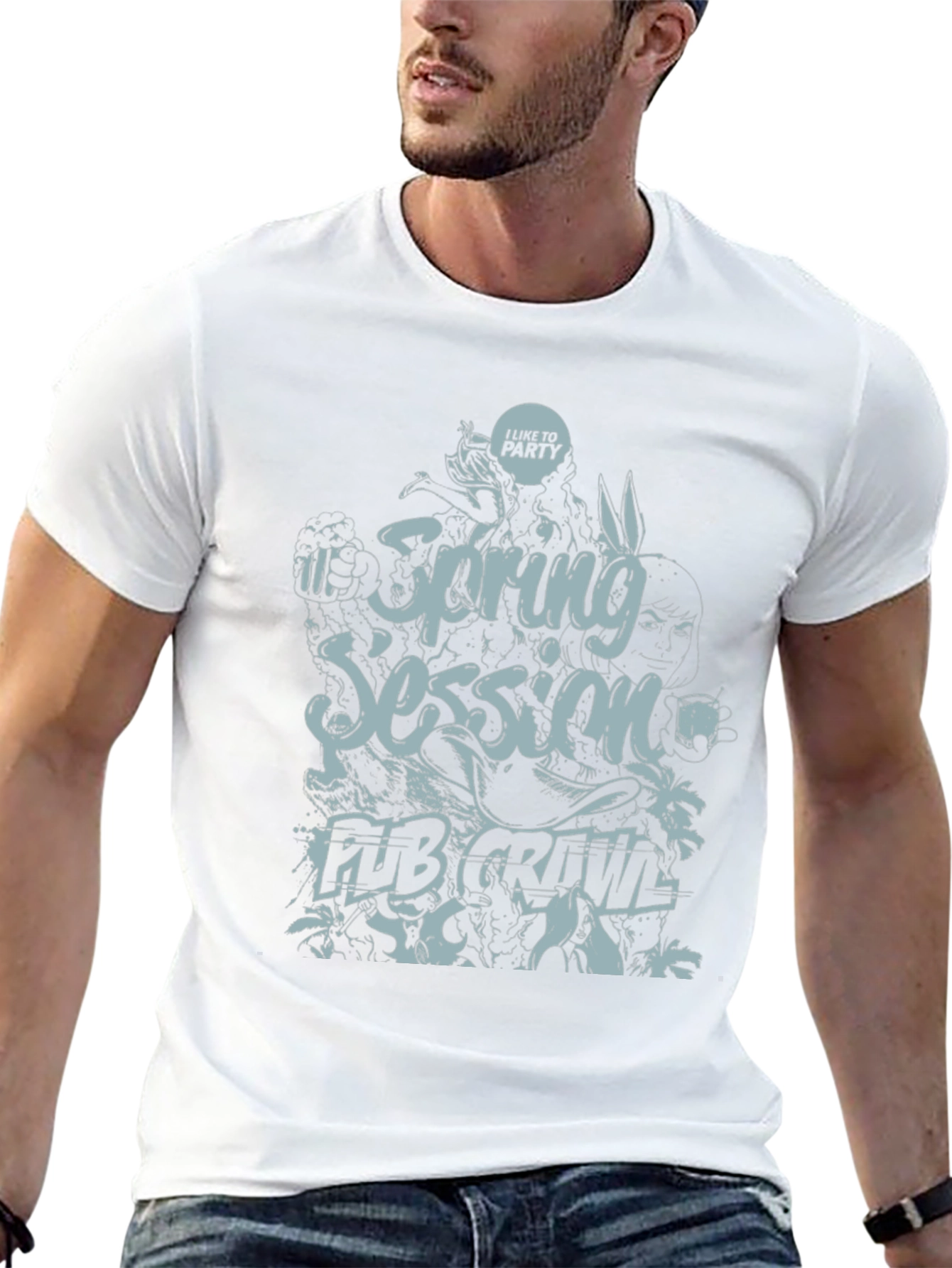 Spring Session Pub Crawl Graphic Tee