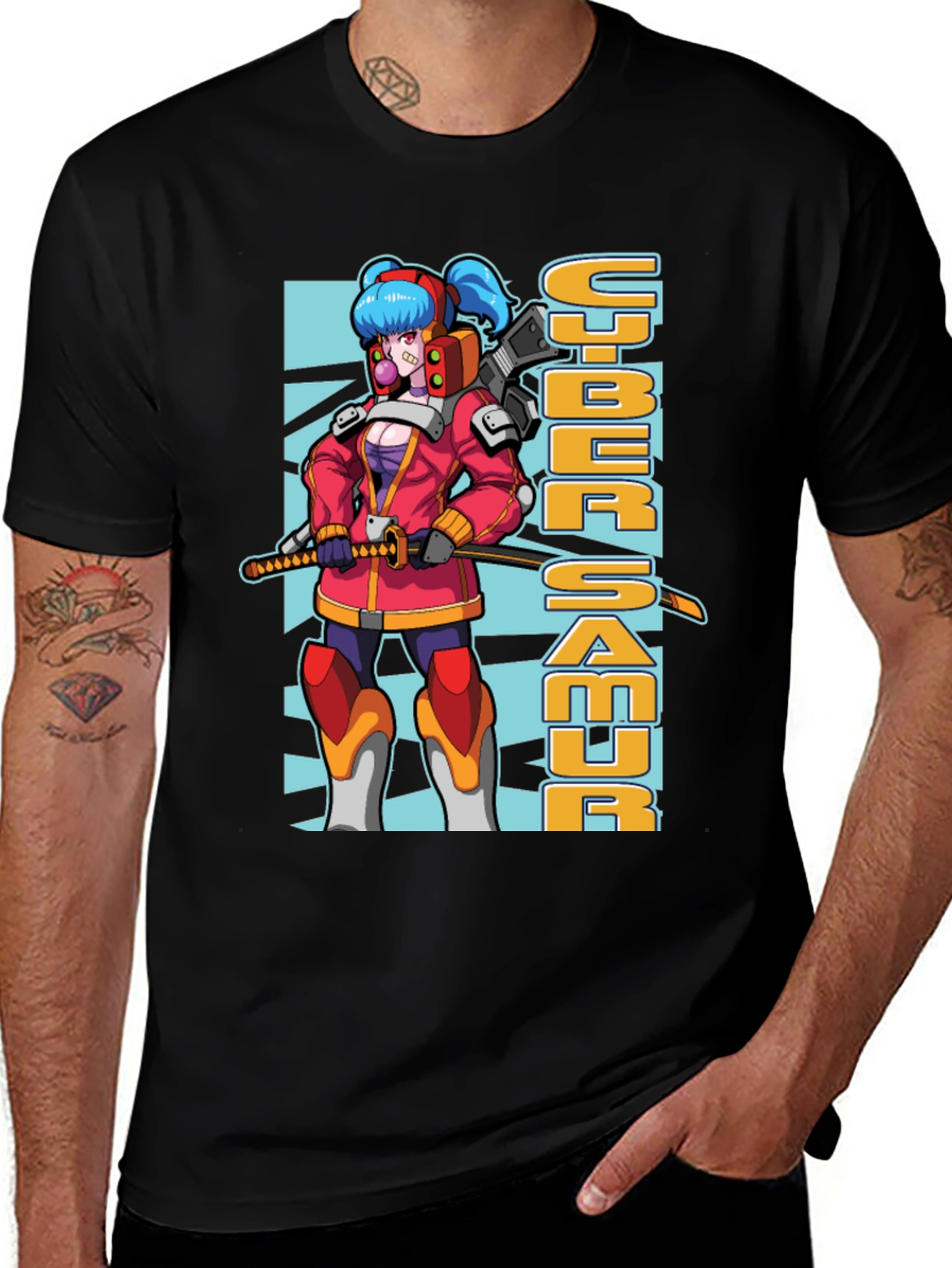 Cyberpunk Anime T-Shirt: Unique Graphic Tee