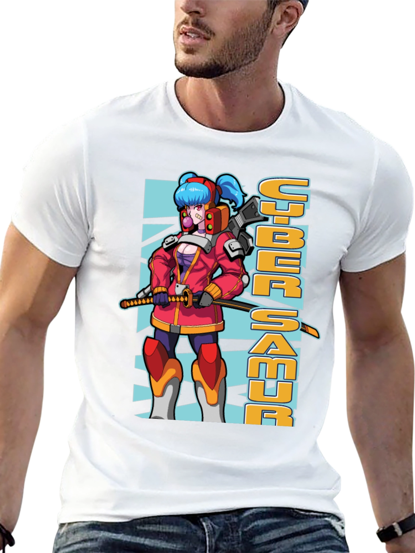 Cyberpunk Anime T-Shirt: Unique Graphic Tee
