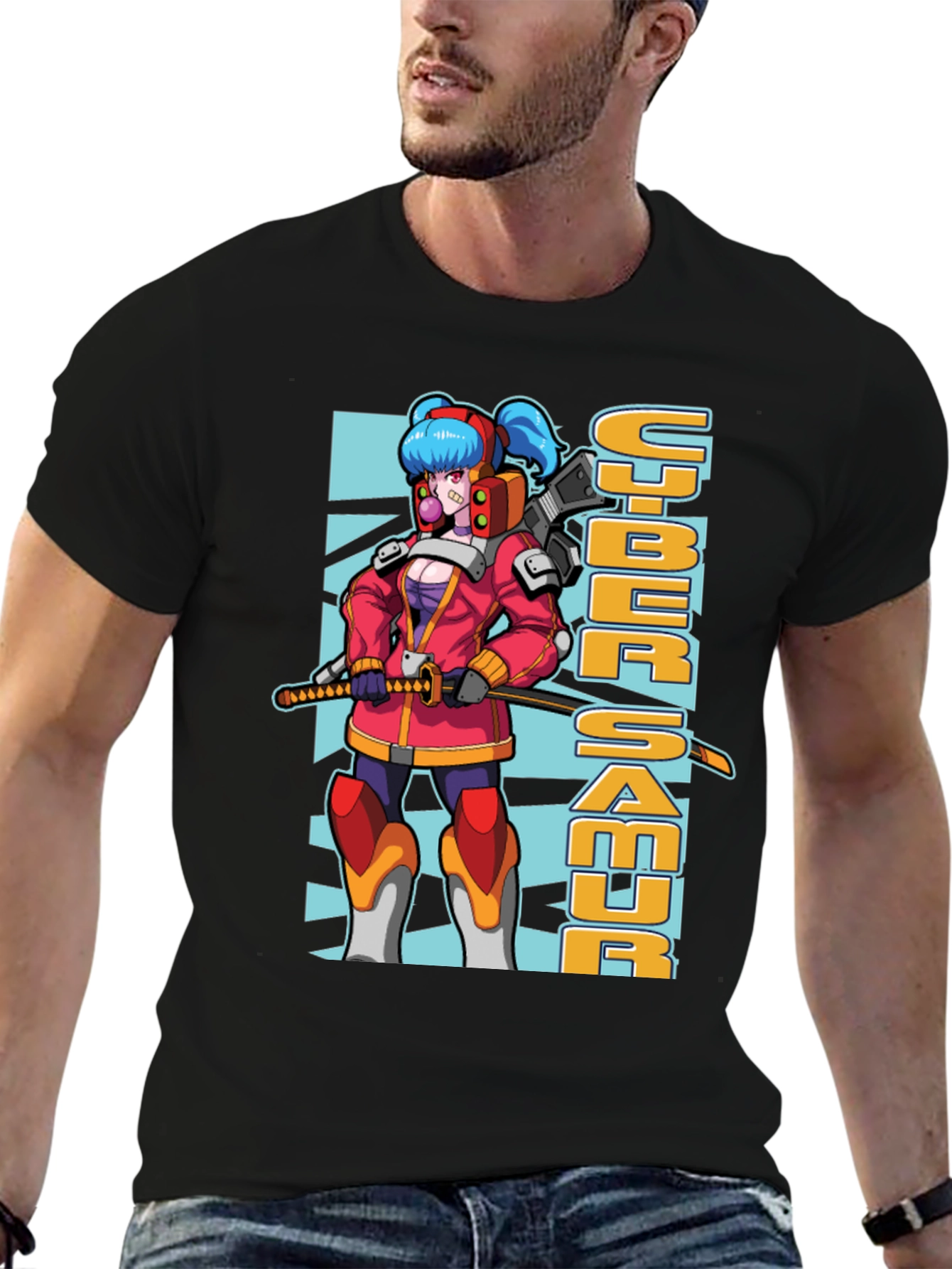 Cyberpunk Anime T-Shirt: Unique Graphic Tee