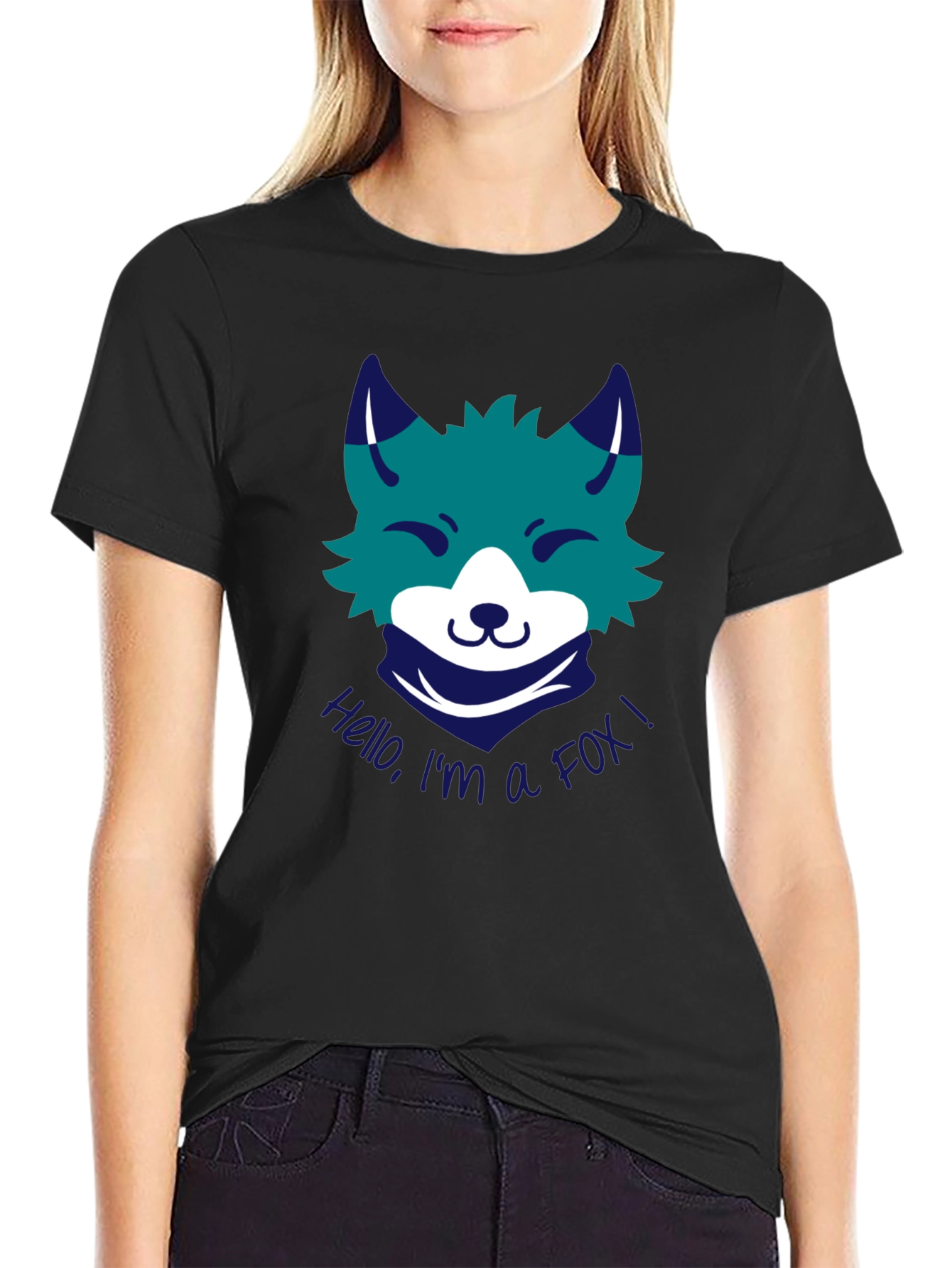 Hello Im A Fox! Graphic T-Shirt