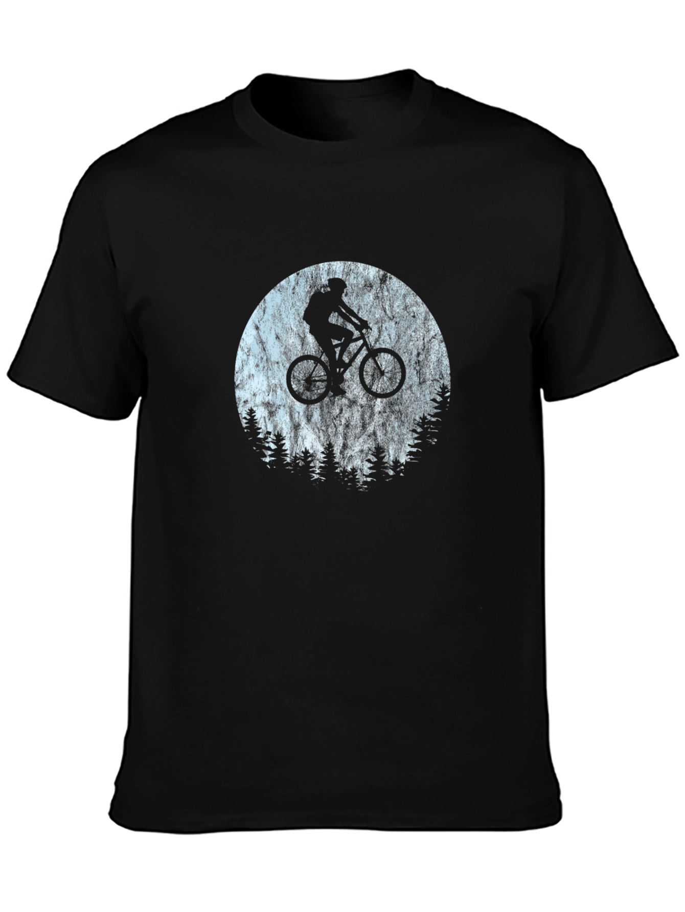 Mountain Biker Graphic Tee - Adventure Awaits!