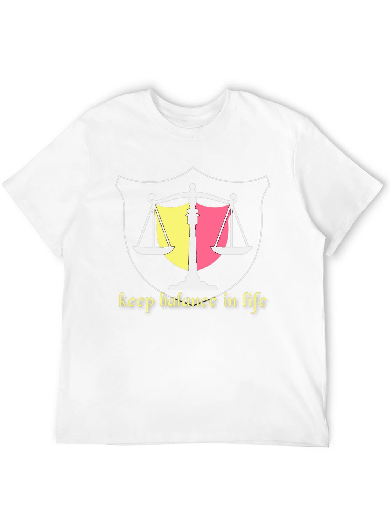 Balance in Life Graphic Tee - Black