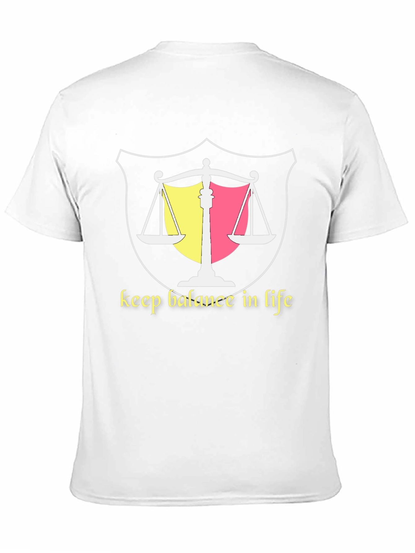 Balance in Life Graphic Tee - Black