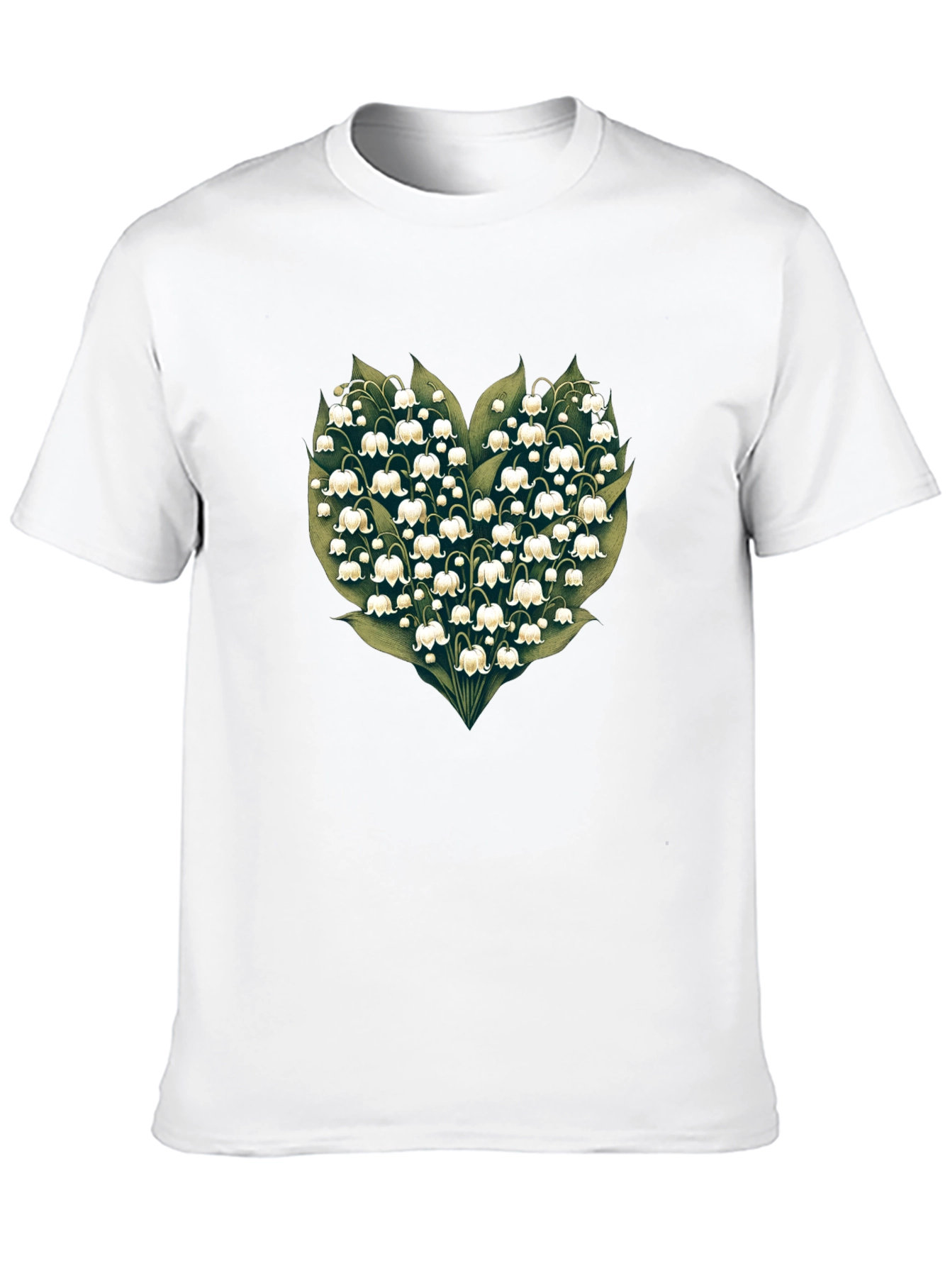 Lily of the Valley Heart Graphic Tee
