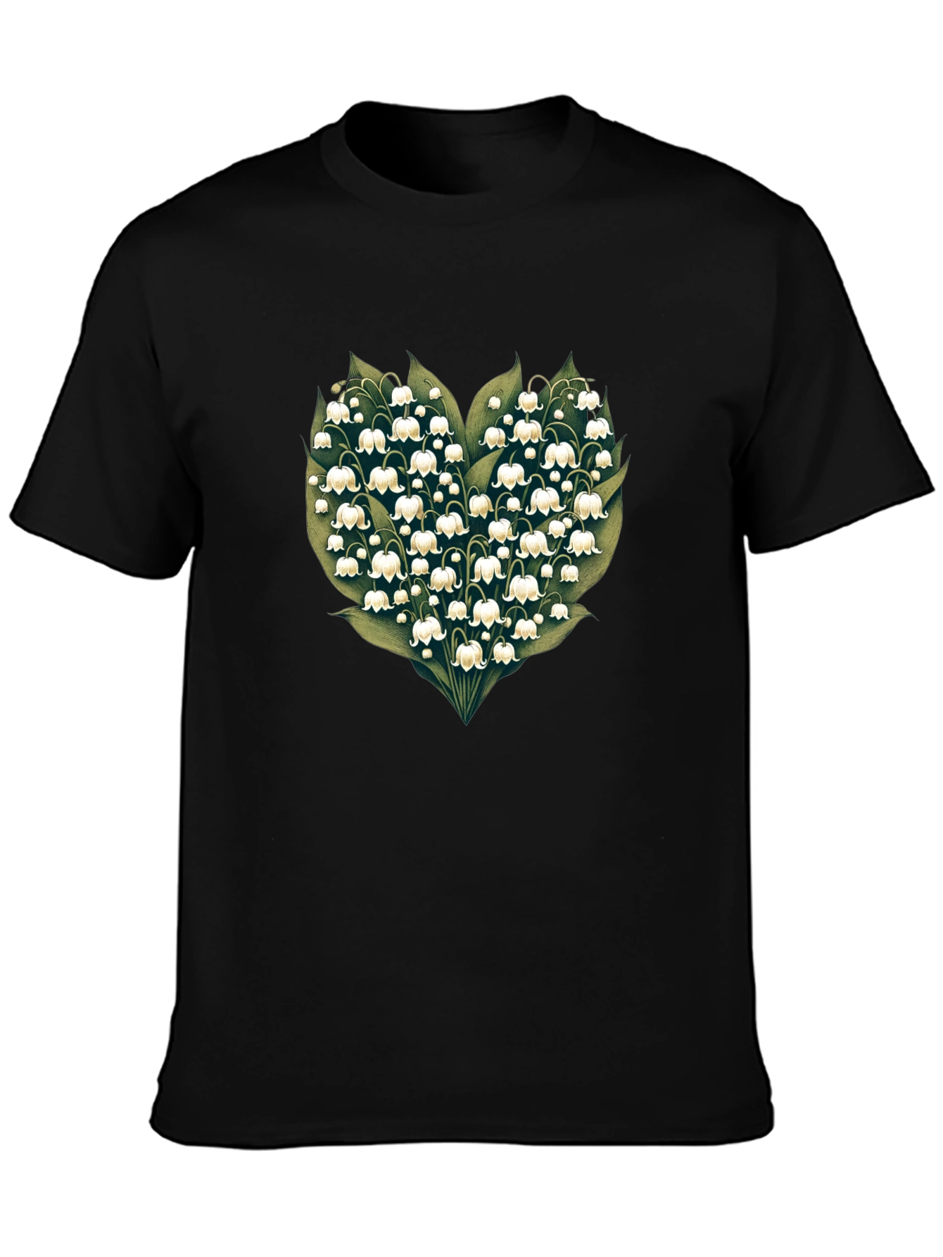 Lily of the Valley Heart Graphic Tee