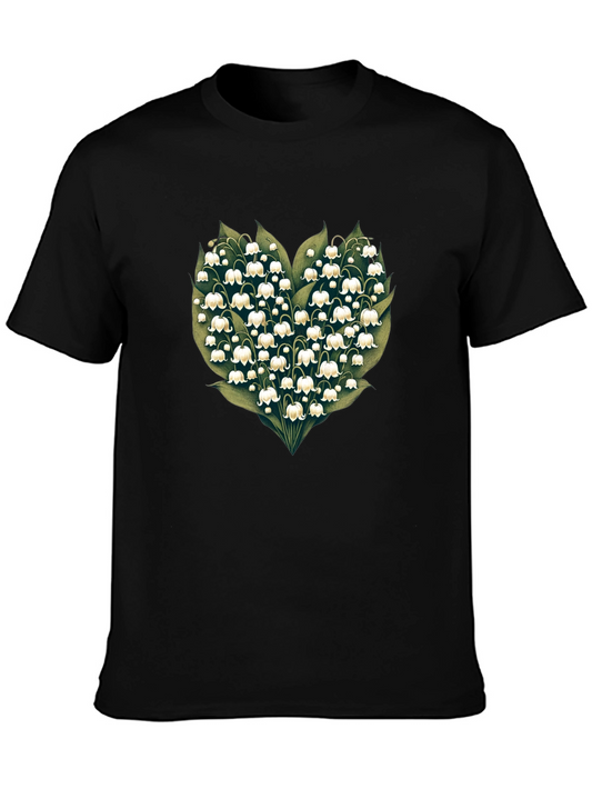 Lily of the Valley Heart Graphic Tee