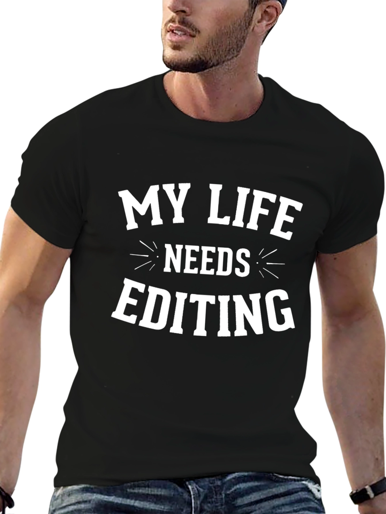 My Life Needs Editing Novelty T-Shirt