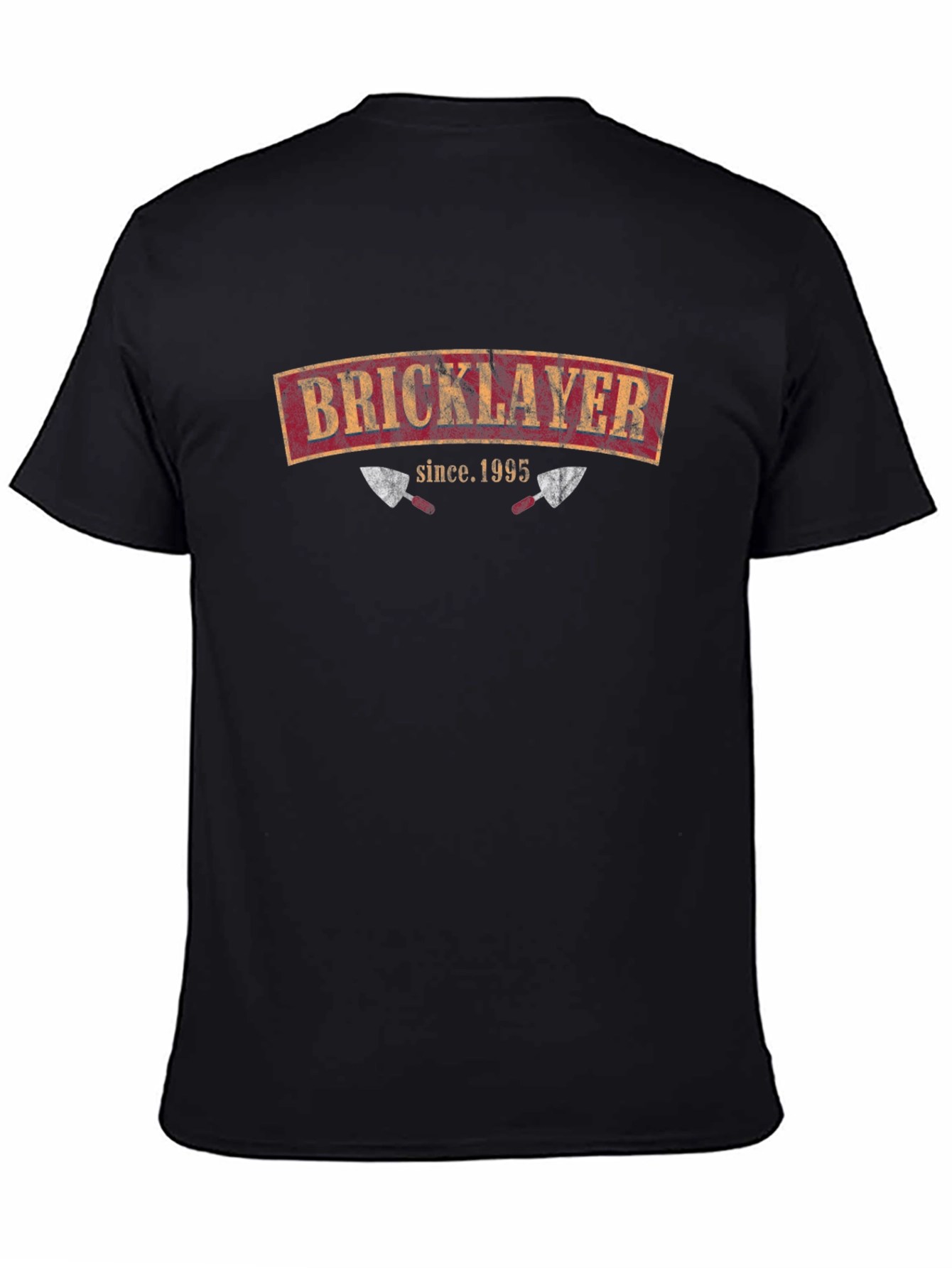 Bricklayer Since 1985 Black T-Shirt