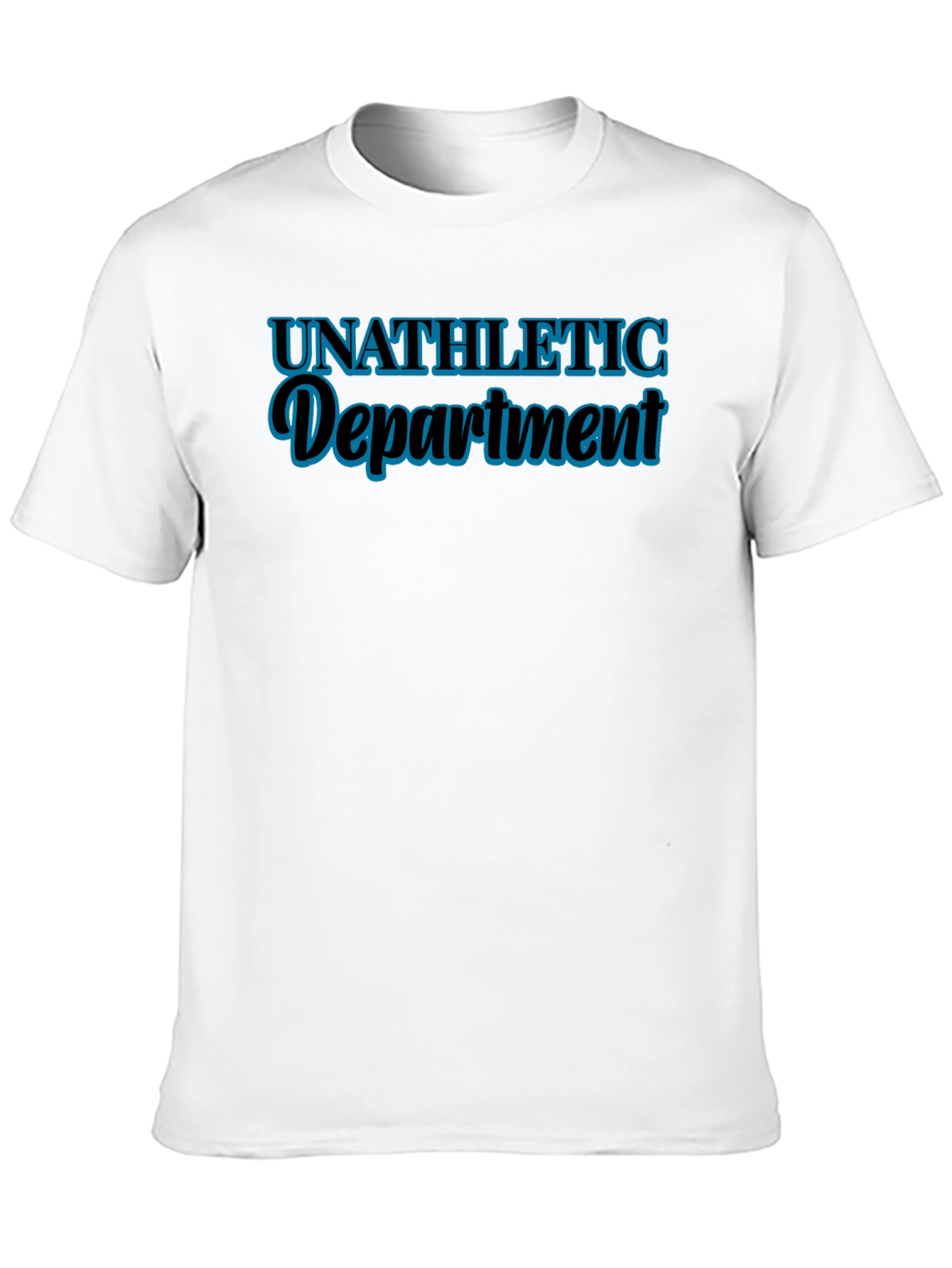 Unathletic Department Graphic T-Shirt - Black