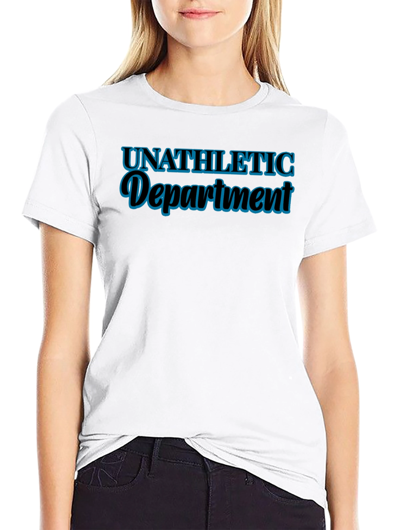 Unathletic Department Graphic T-Shirt - Black