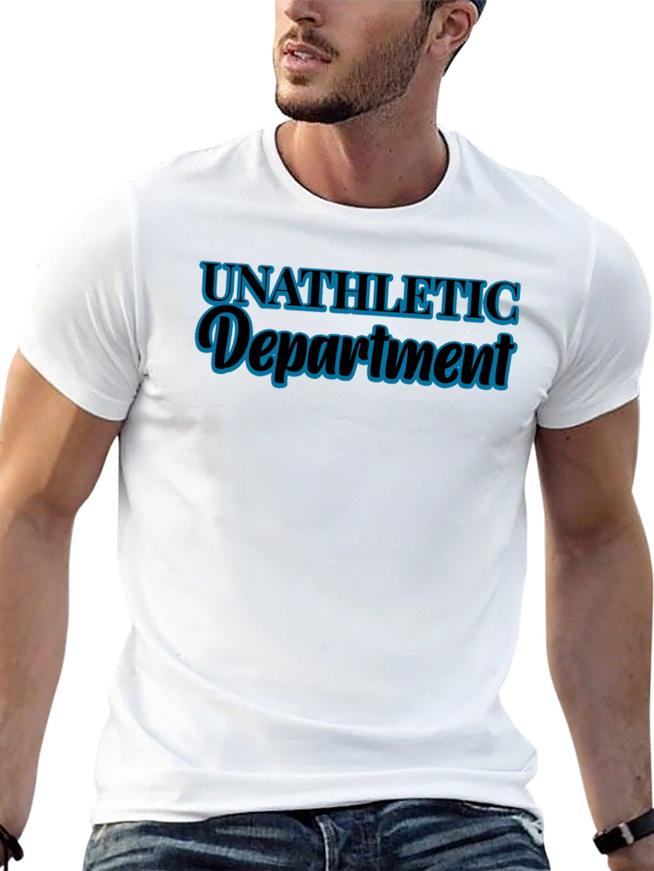 Unathletic Department Graphic T-Shirt - Black