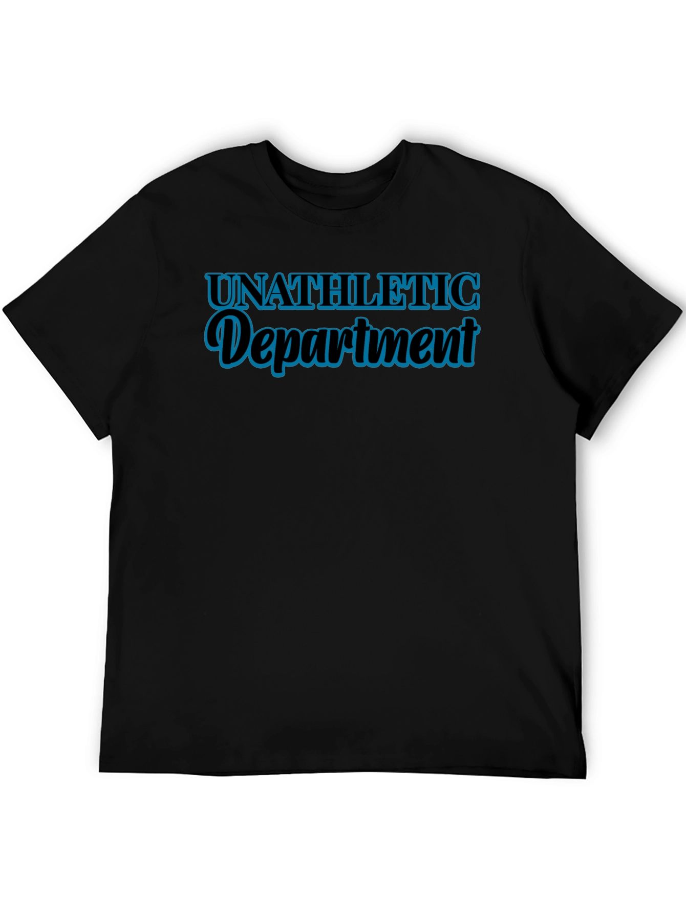 Unathletic Department Graphic T-Shirt - Black
