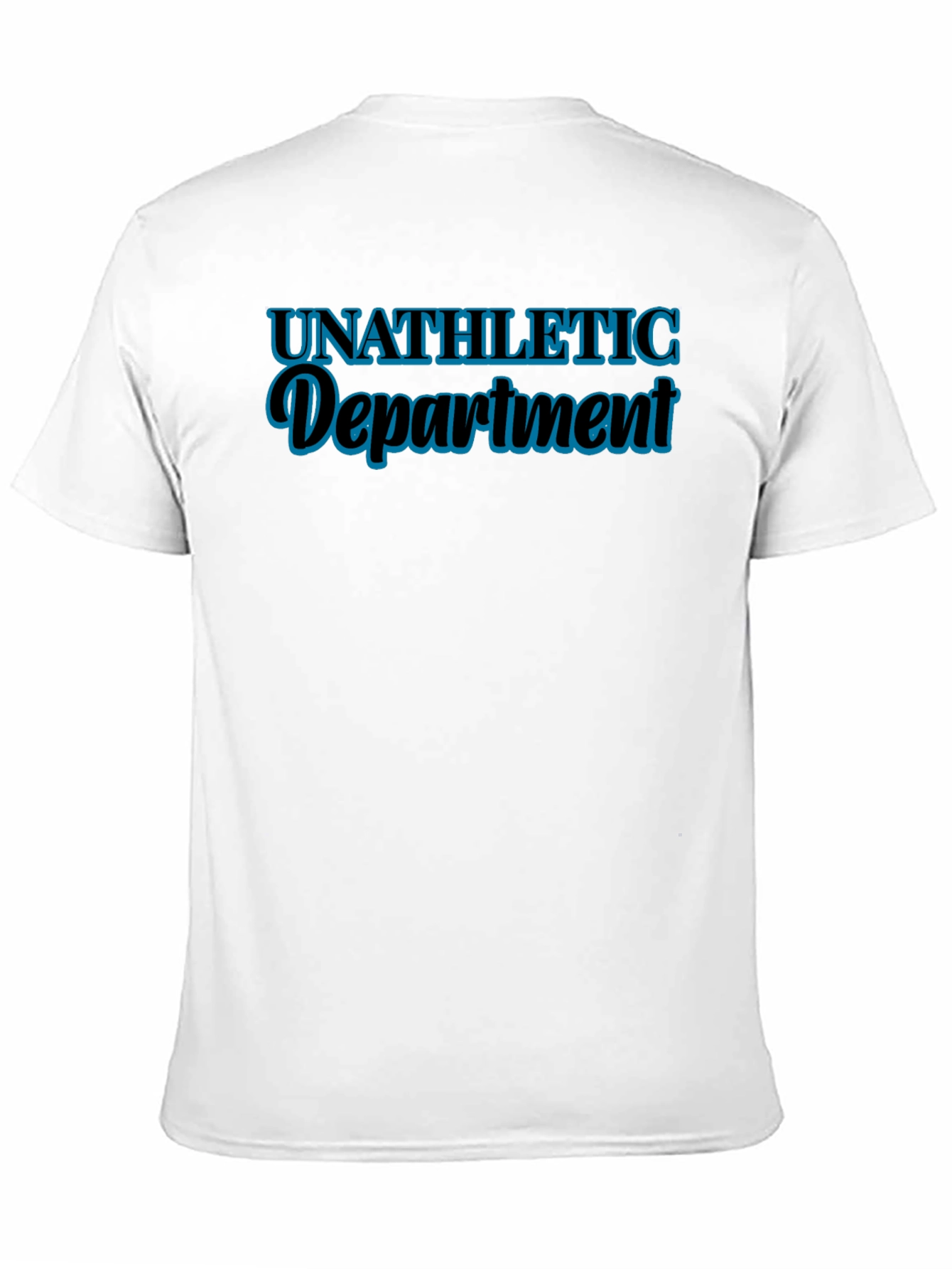 Unathletic Department Graphic T-Shirt - Black