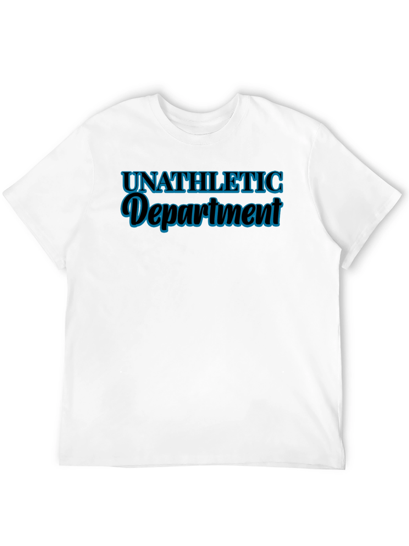 Unathletic Department Graphic T-Shirt - Black