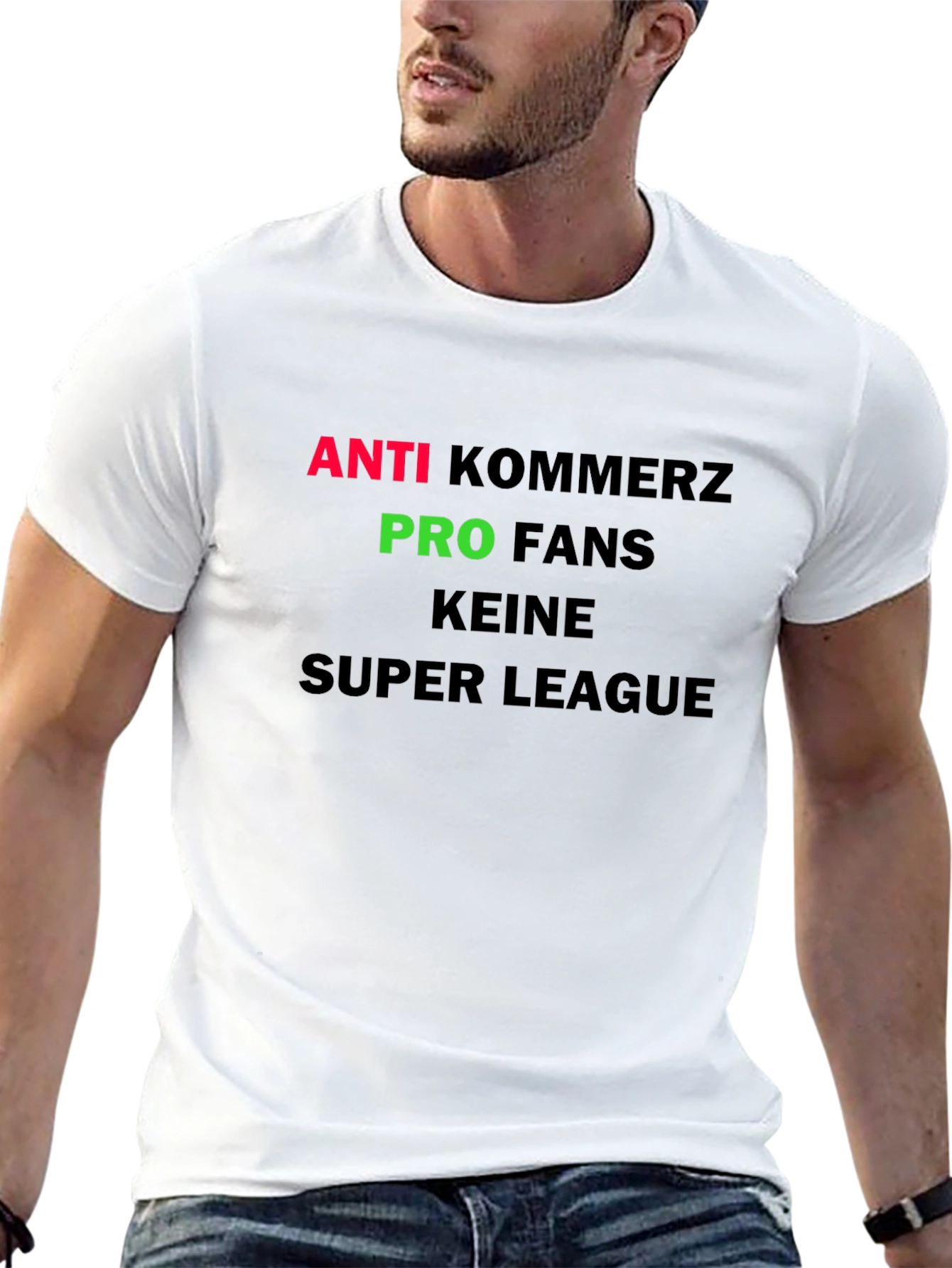 Anti-Kommerz Pro-Fans T-Shirt - League Protest