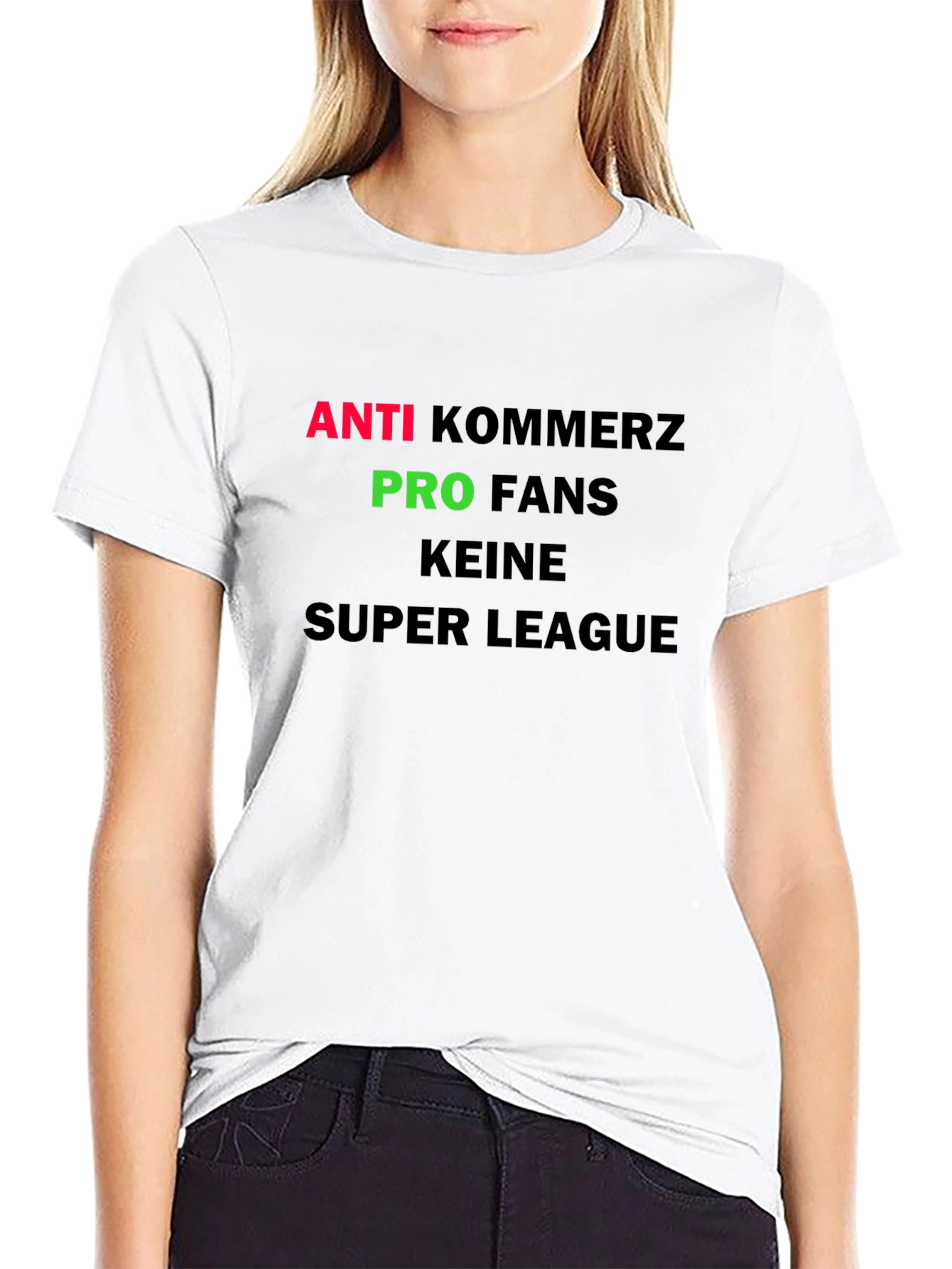 Anti-Kommerz Pro-Fans T-Shirt - League Protest