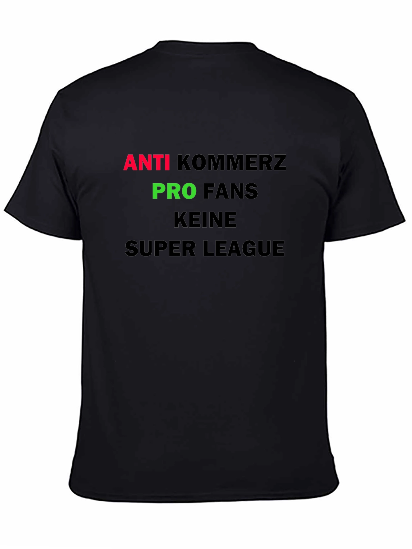 Anti-Kommerz Pro-Fans T-Shirt - League Protest