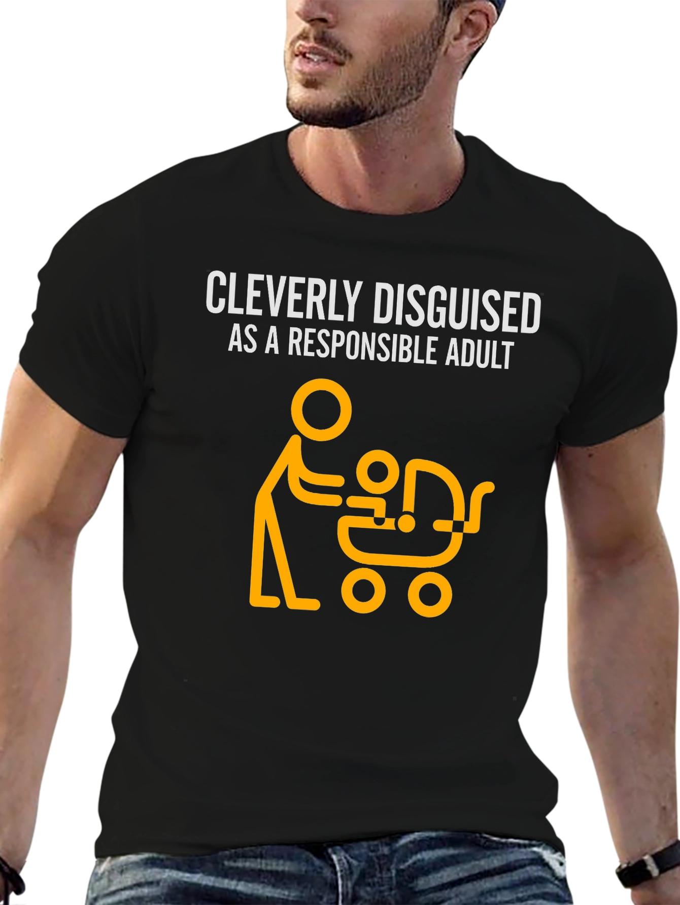 Cleverly Disguised Adult Graphic T-Shirt