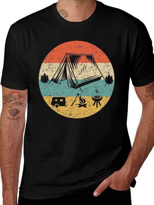 Retro Camping Adventure T-Shirt