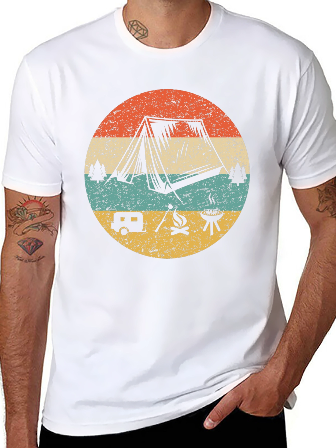 Retro Camping Adventure T-Shirt