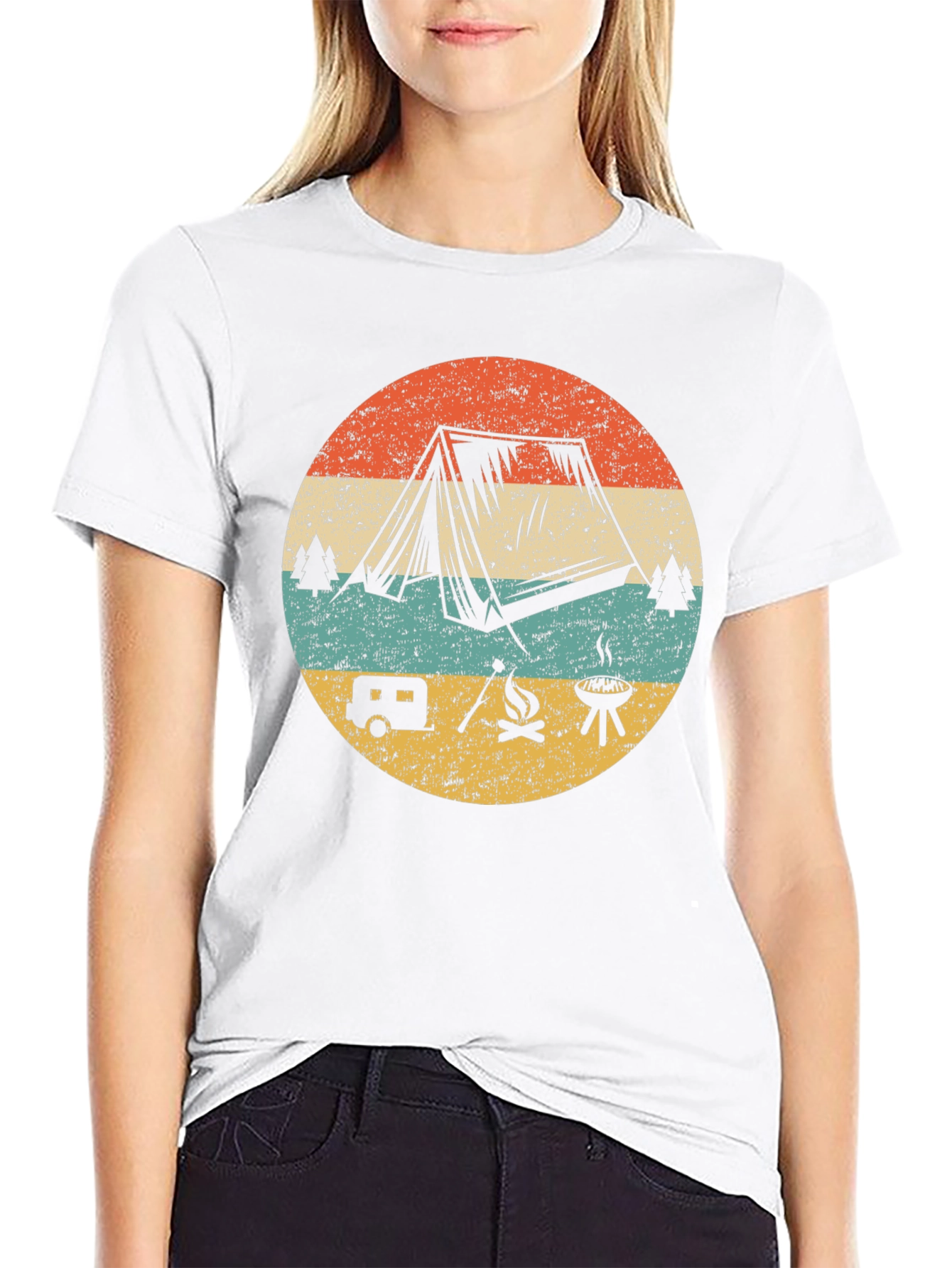 Retro Camping Adventure T-Shirt