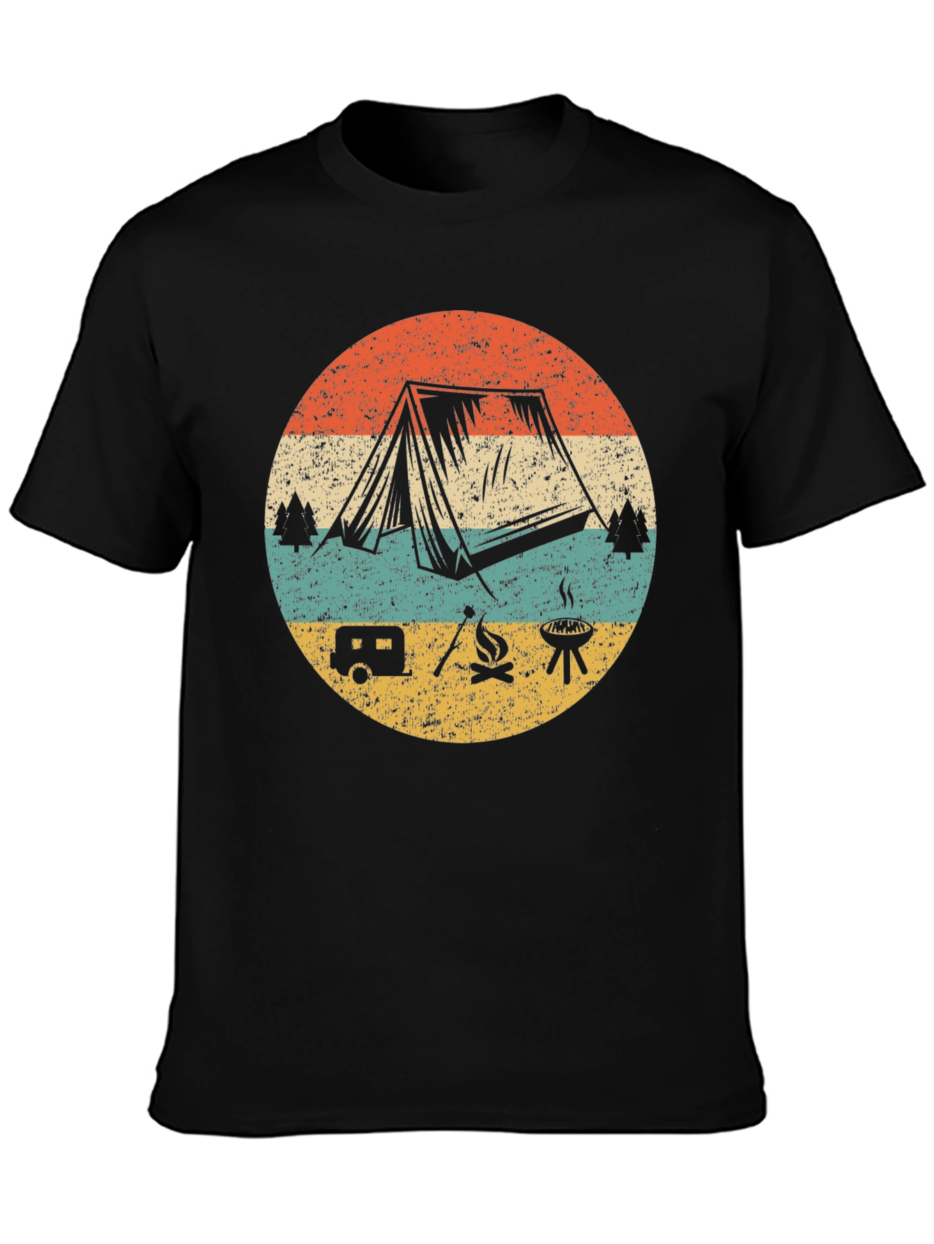 Retro Camping Adventure T-Shirt