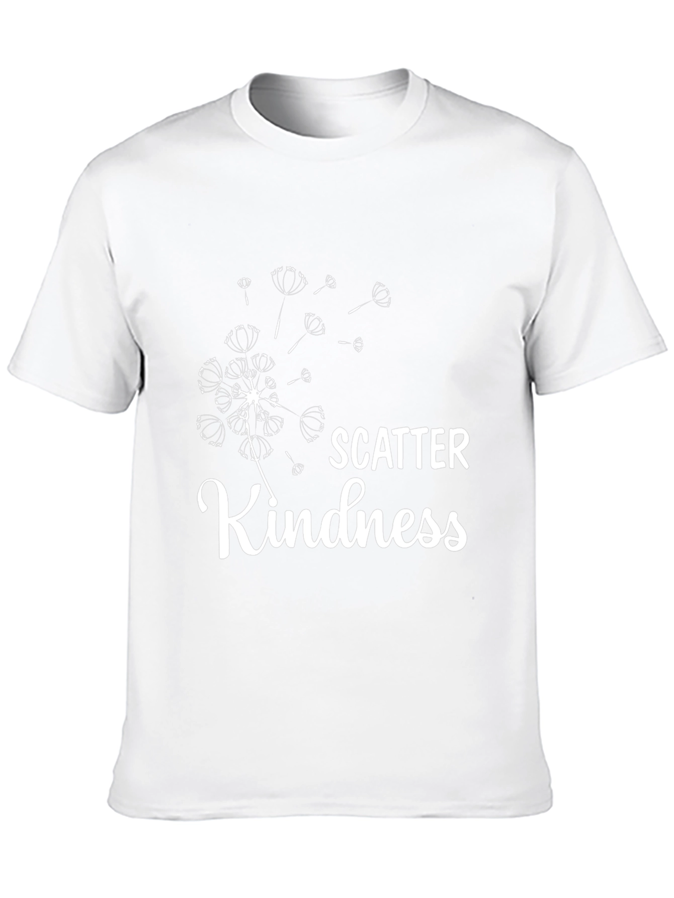 Scatter Kindness T-Shirt - Positive Graphic Tee